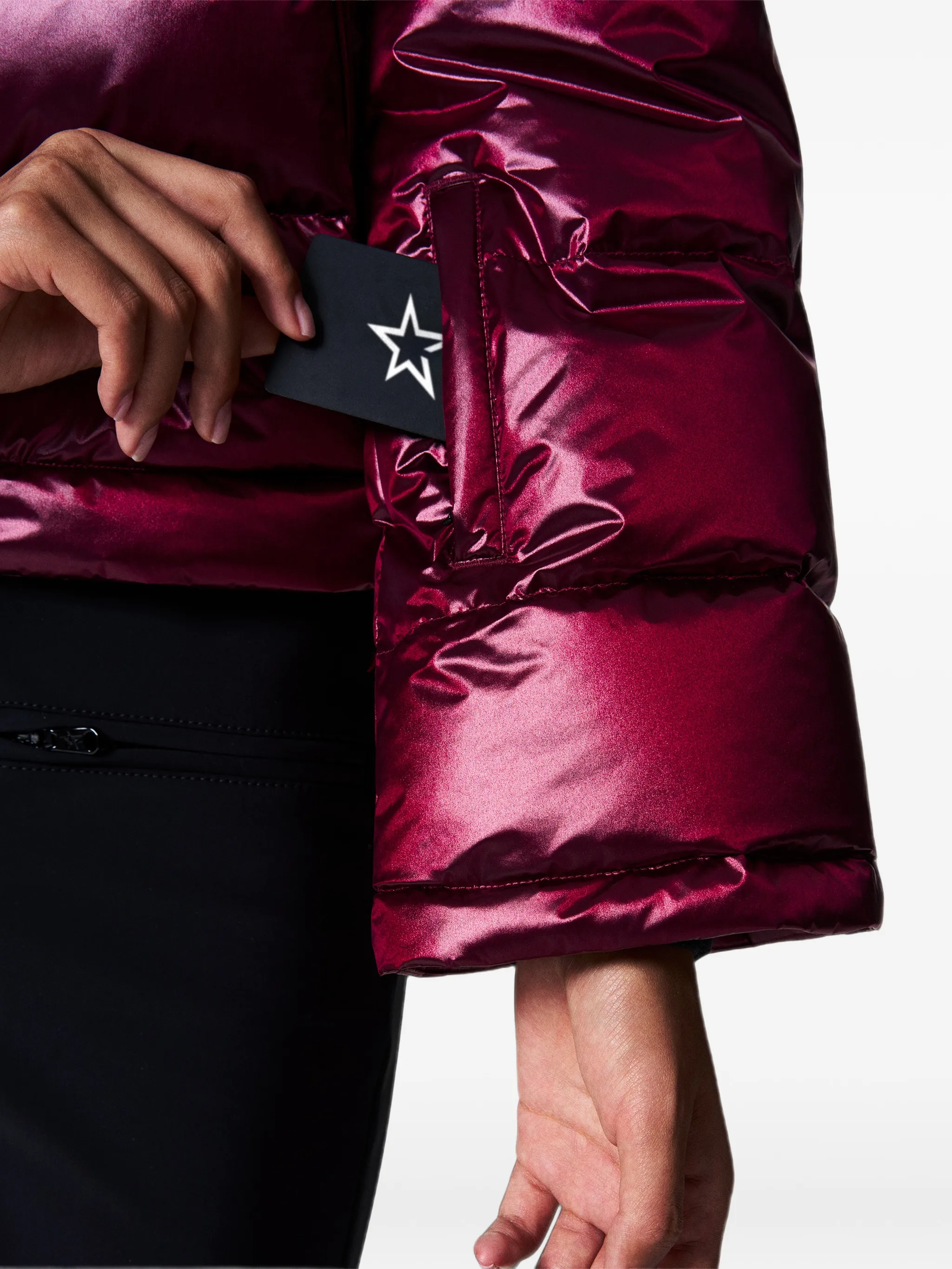 Polar Flare shine ski jacket