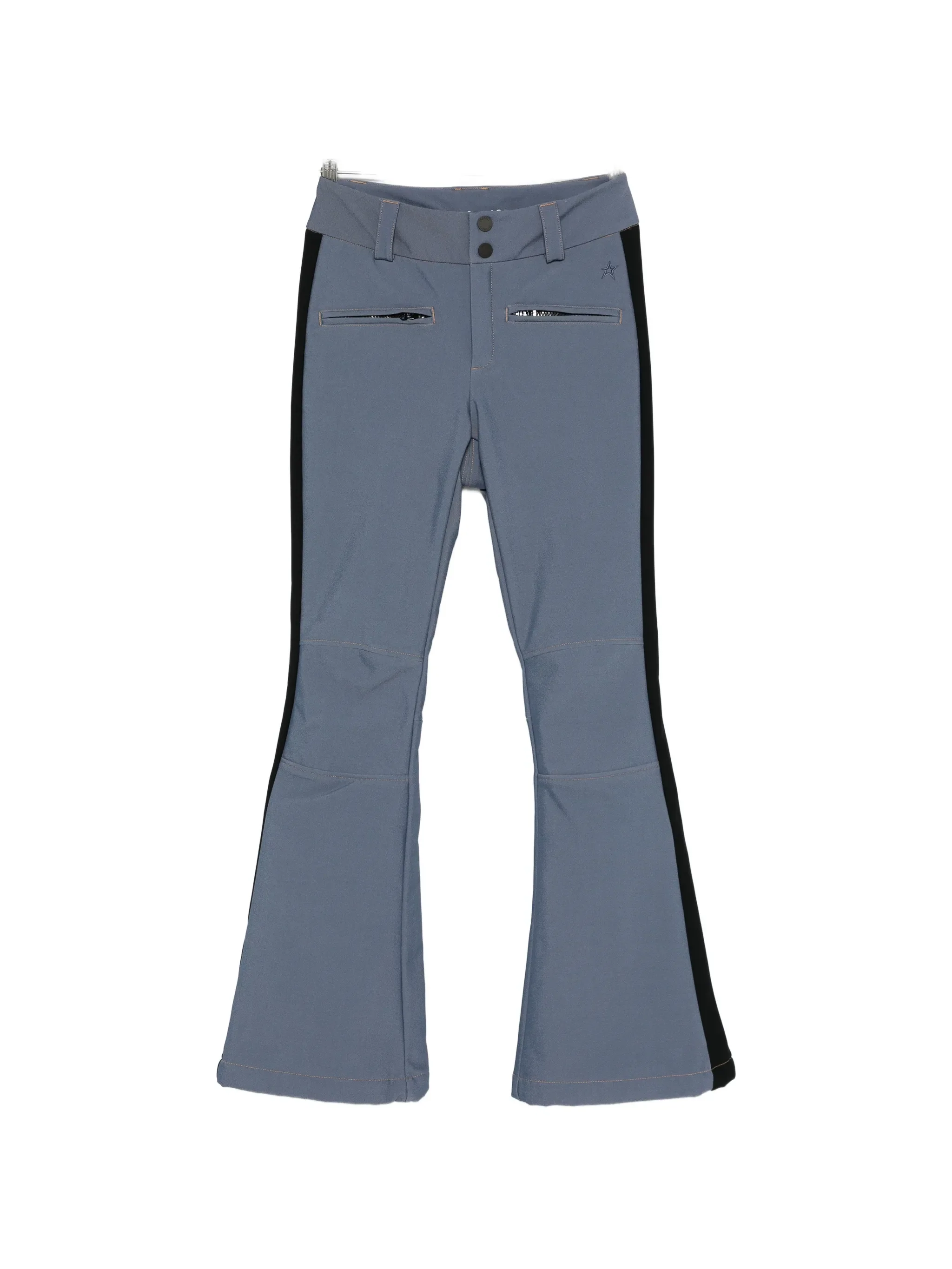 Aurora denim mid-rise ski trousers