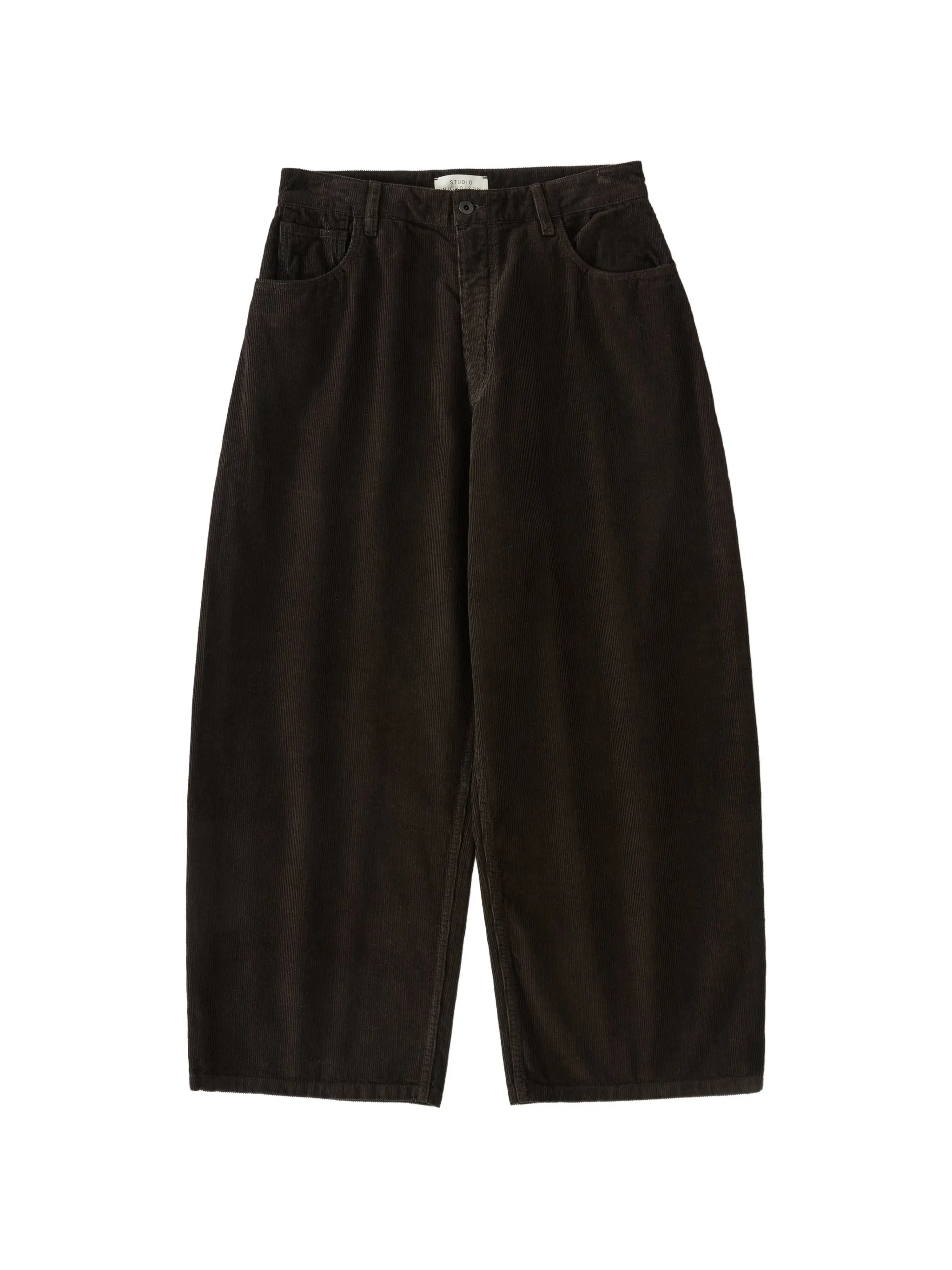 Riso corduroy wide-leg trousers