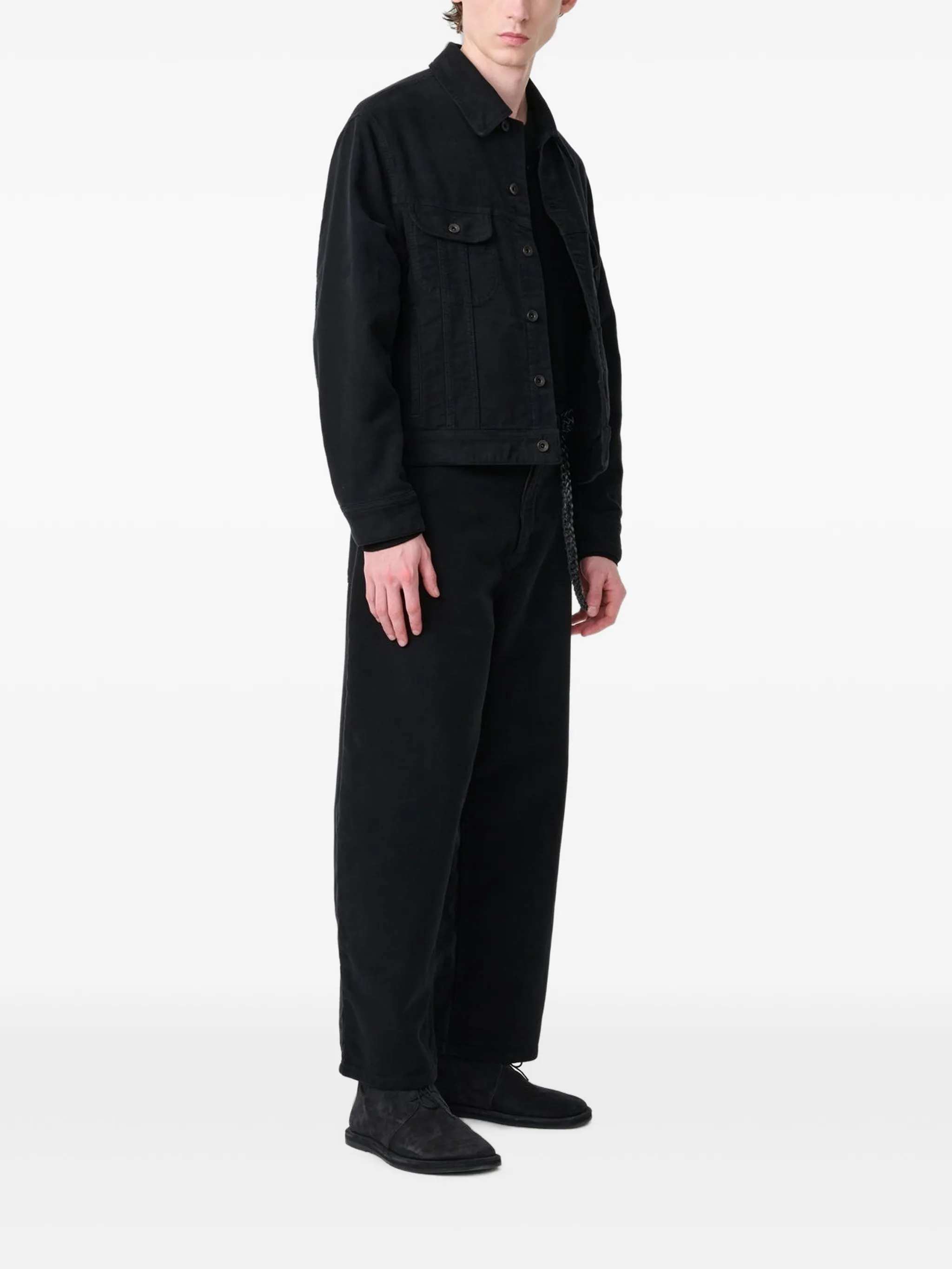 Derby cotton-moleskin denim jacket