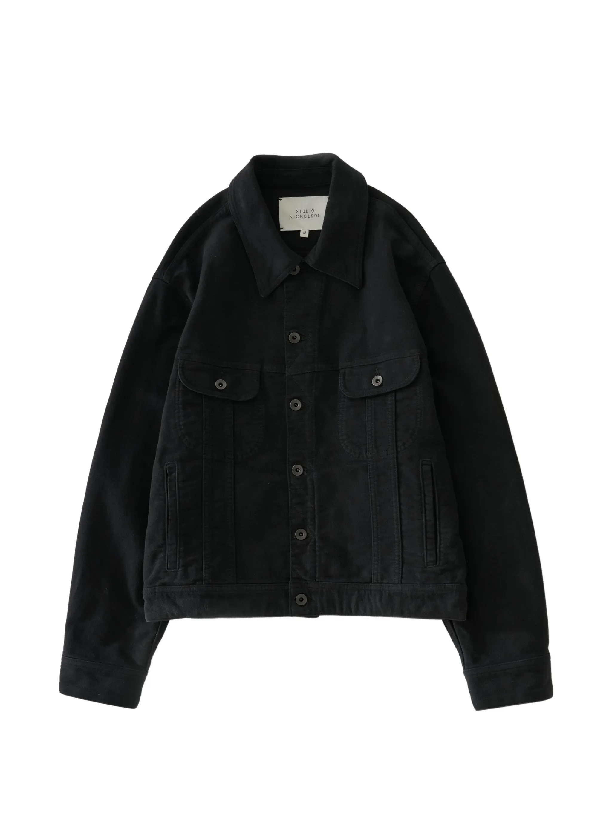 Derby cotton-moleskin denim jacket