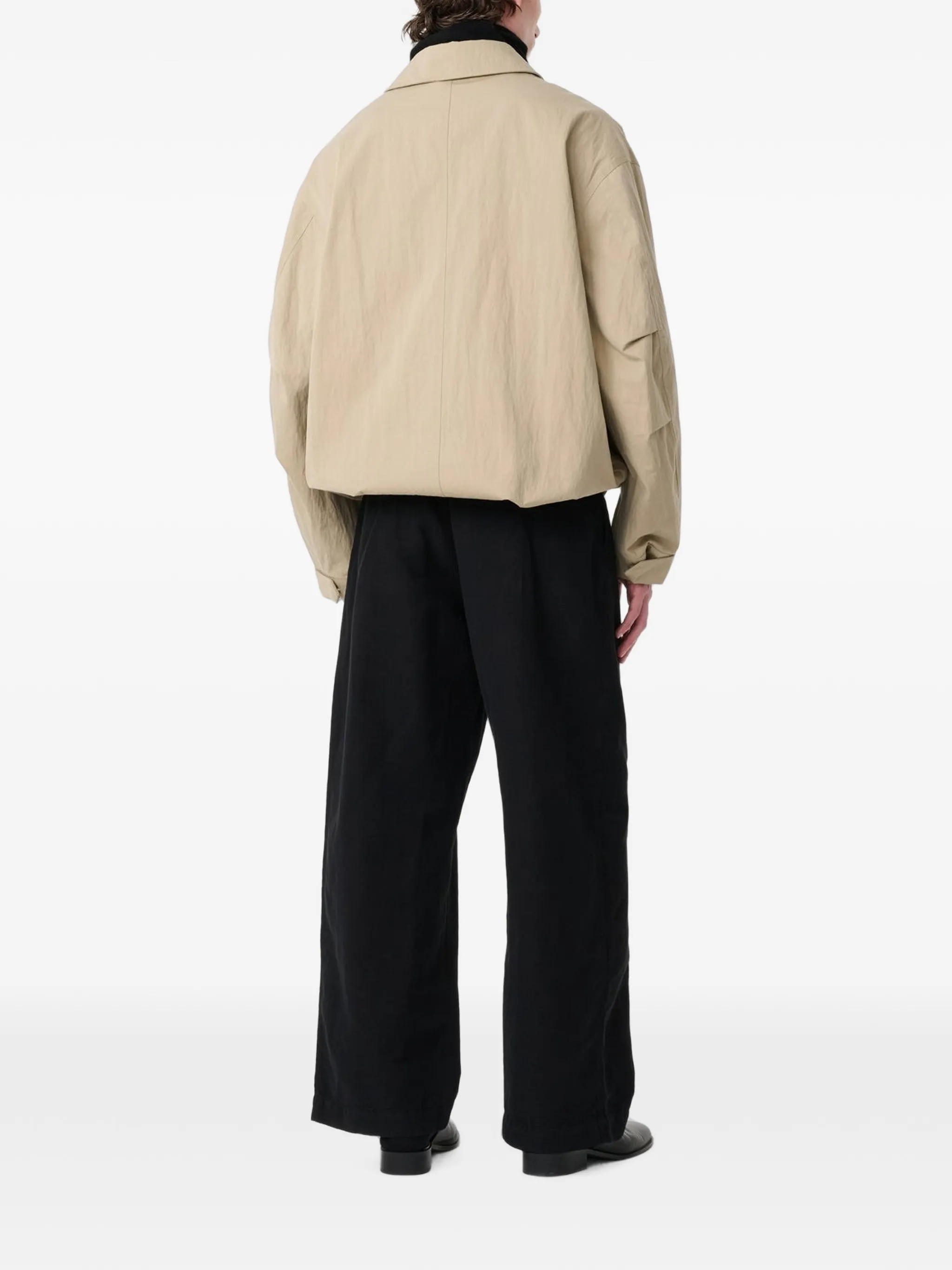 Comba point-collar jacket