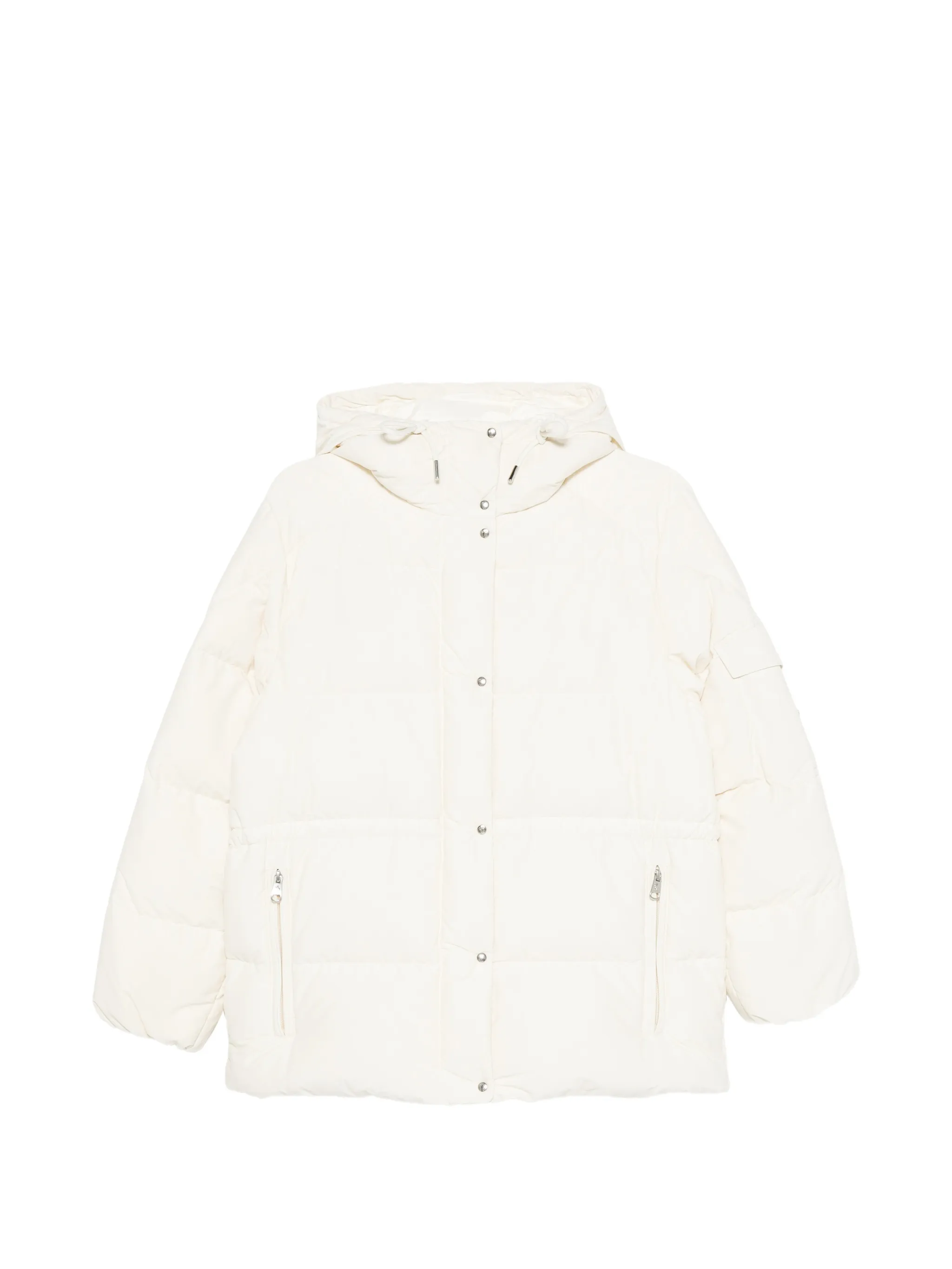 Himalaya hooded short down jacket
