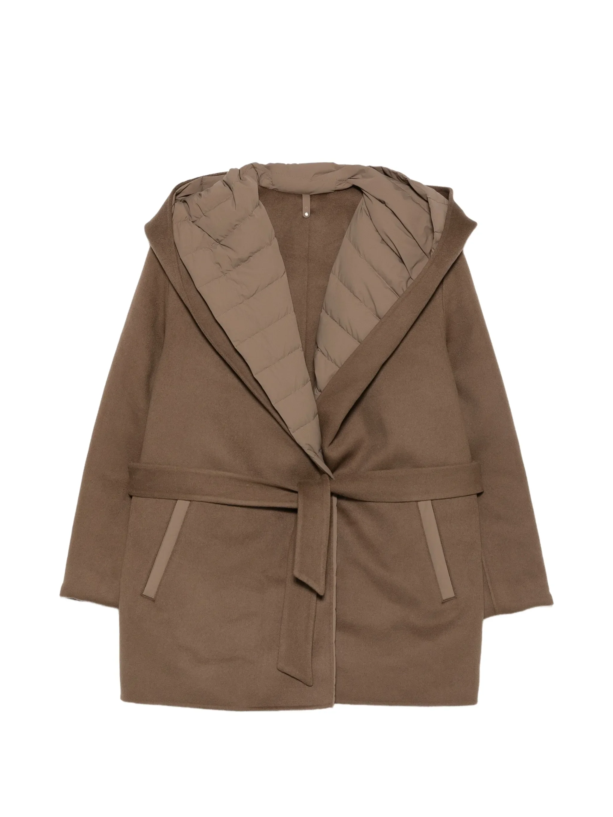 Bethany hooded belted jacket