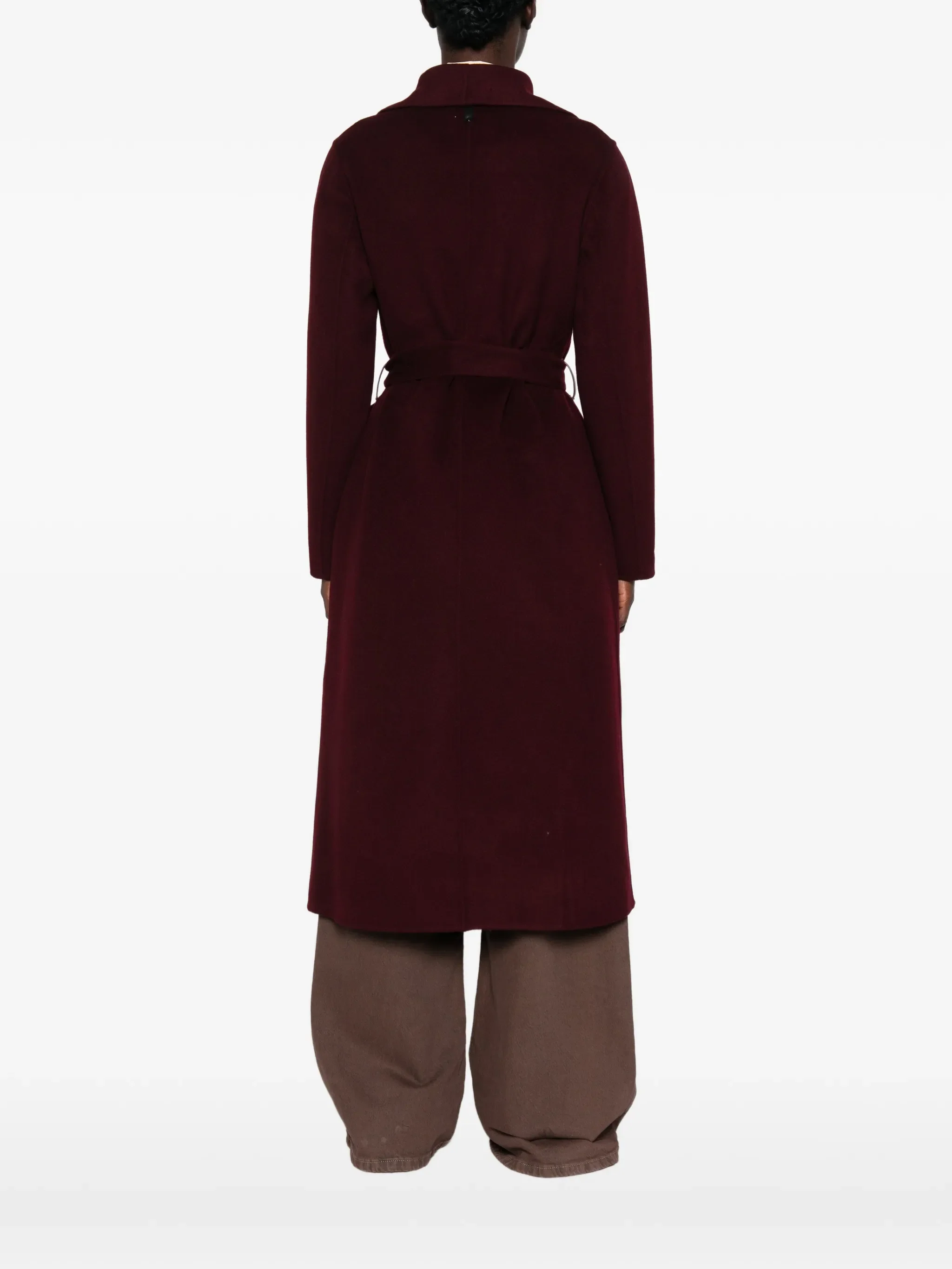 Mai belted wool coat