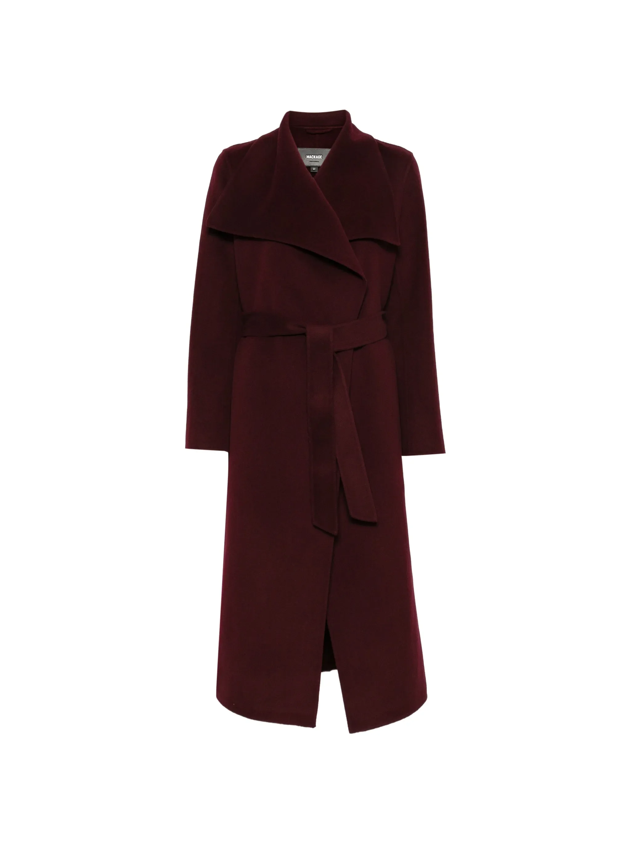 Mai belted wool coat