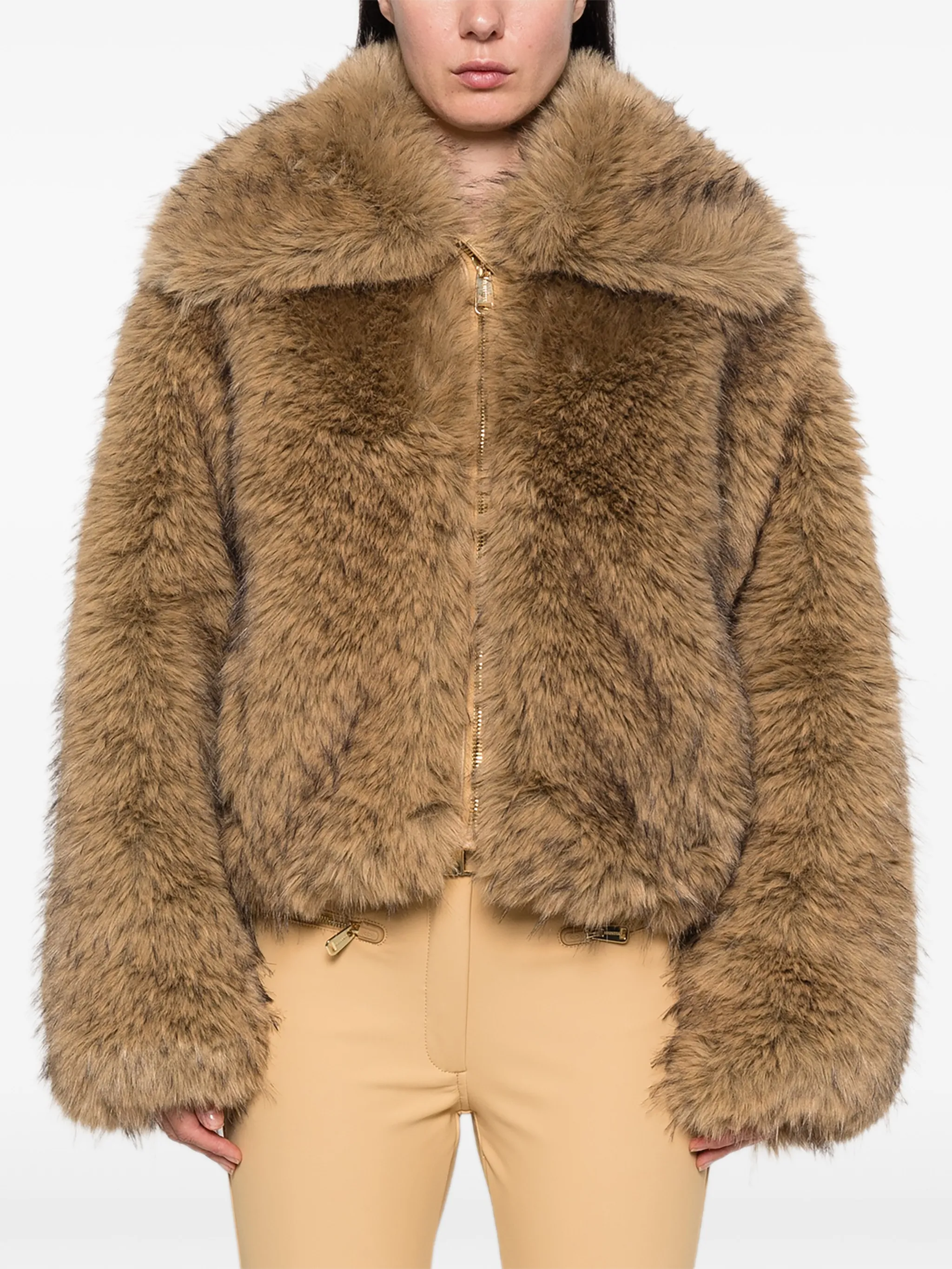 Nuku faux-fur ski jacket