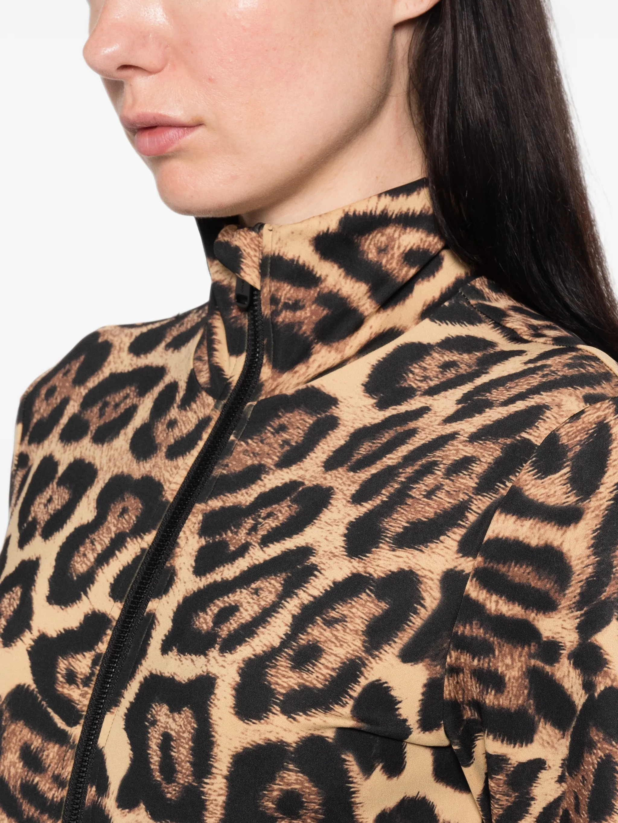 Cathy leopard-print bodysuit