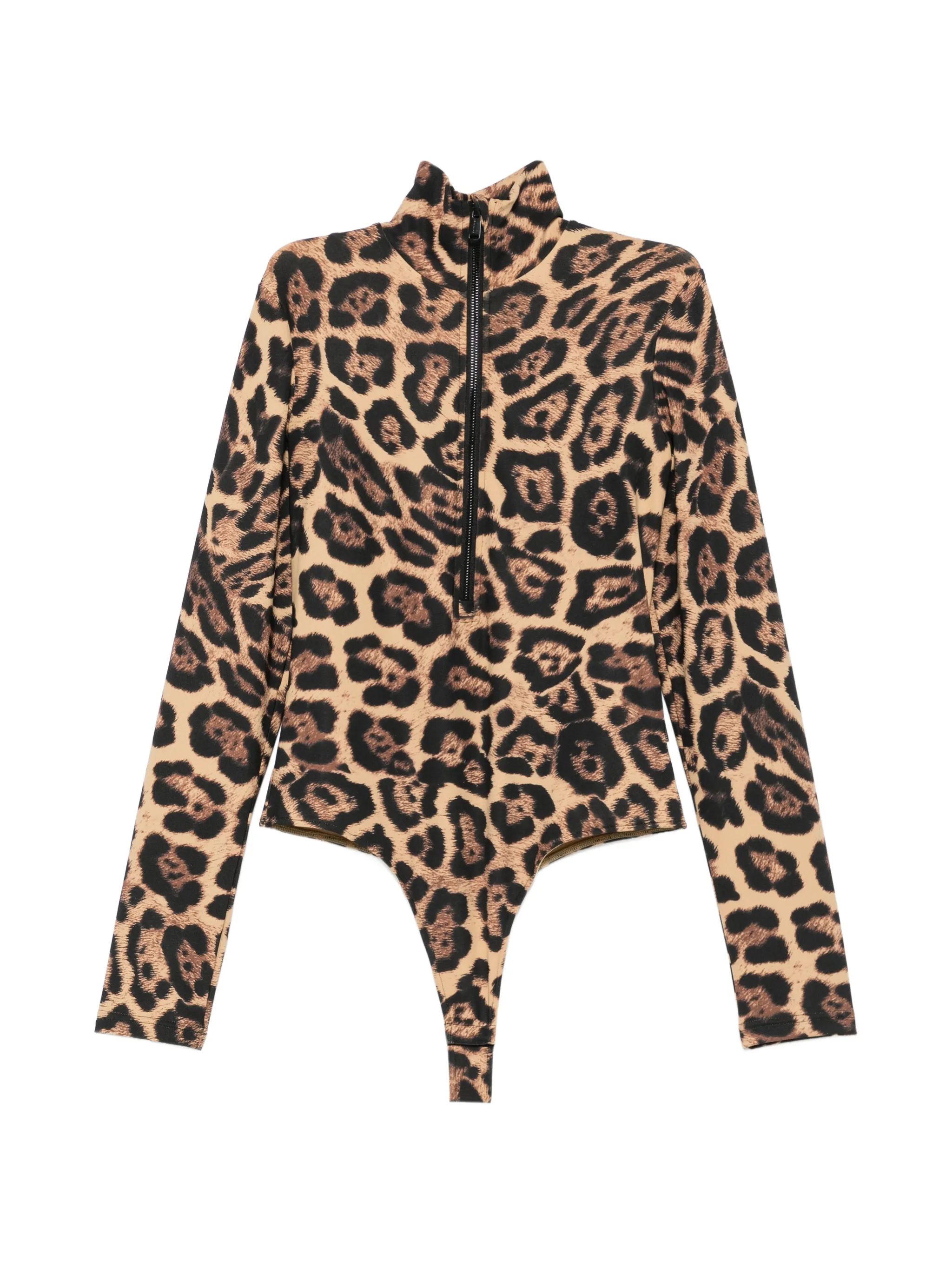 Cathy leopard-print bodysuit