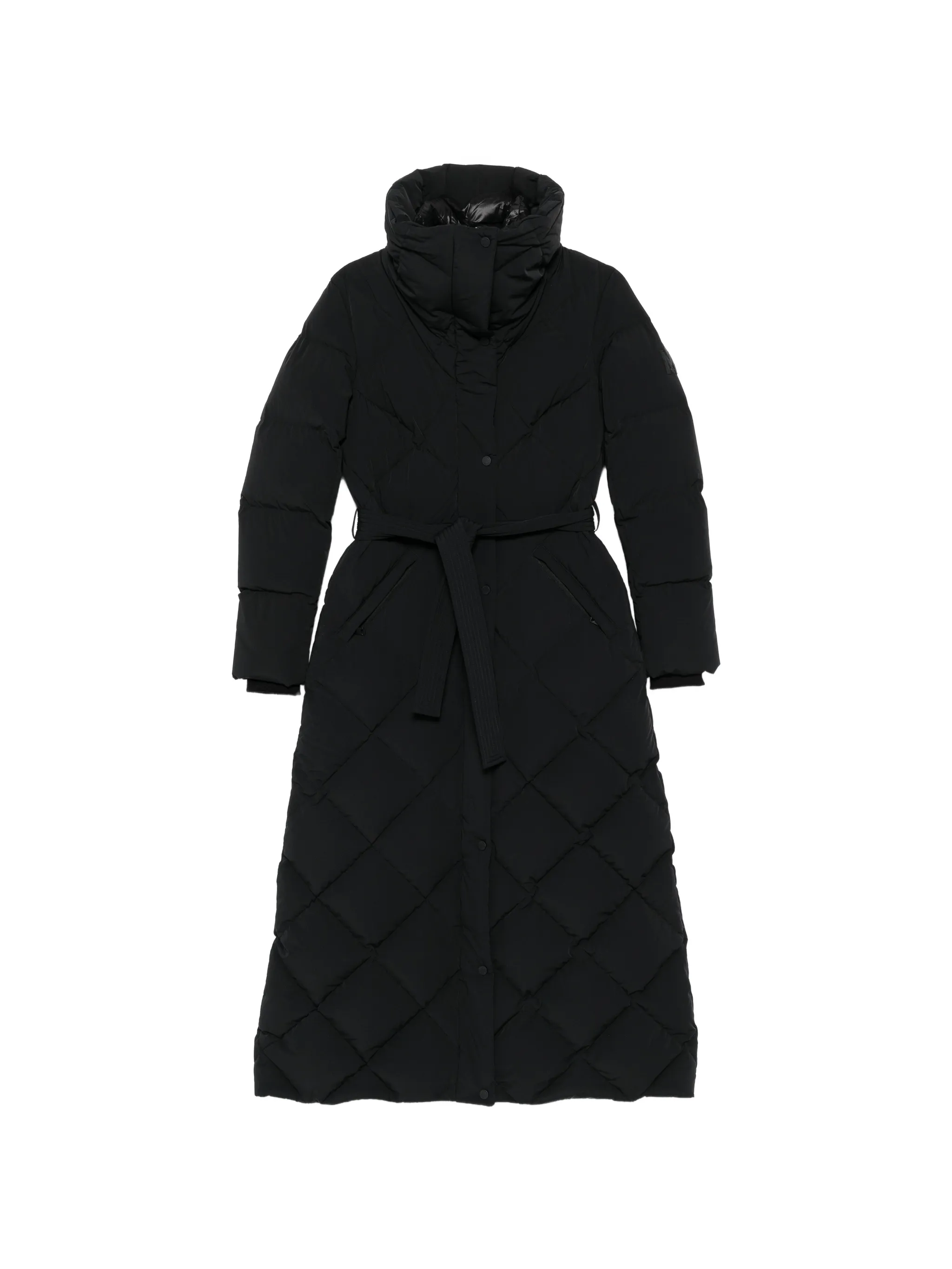 Laurella quilted belted coat