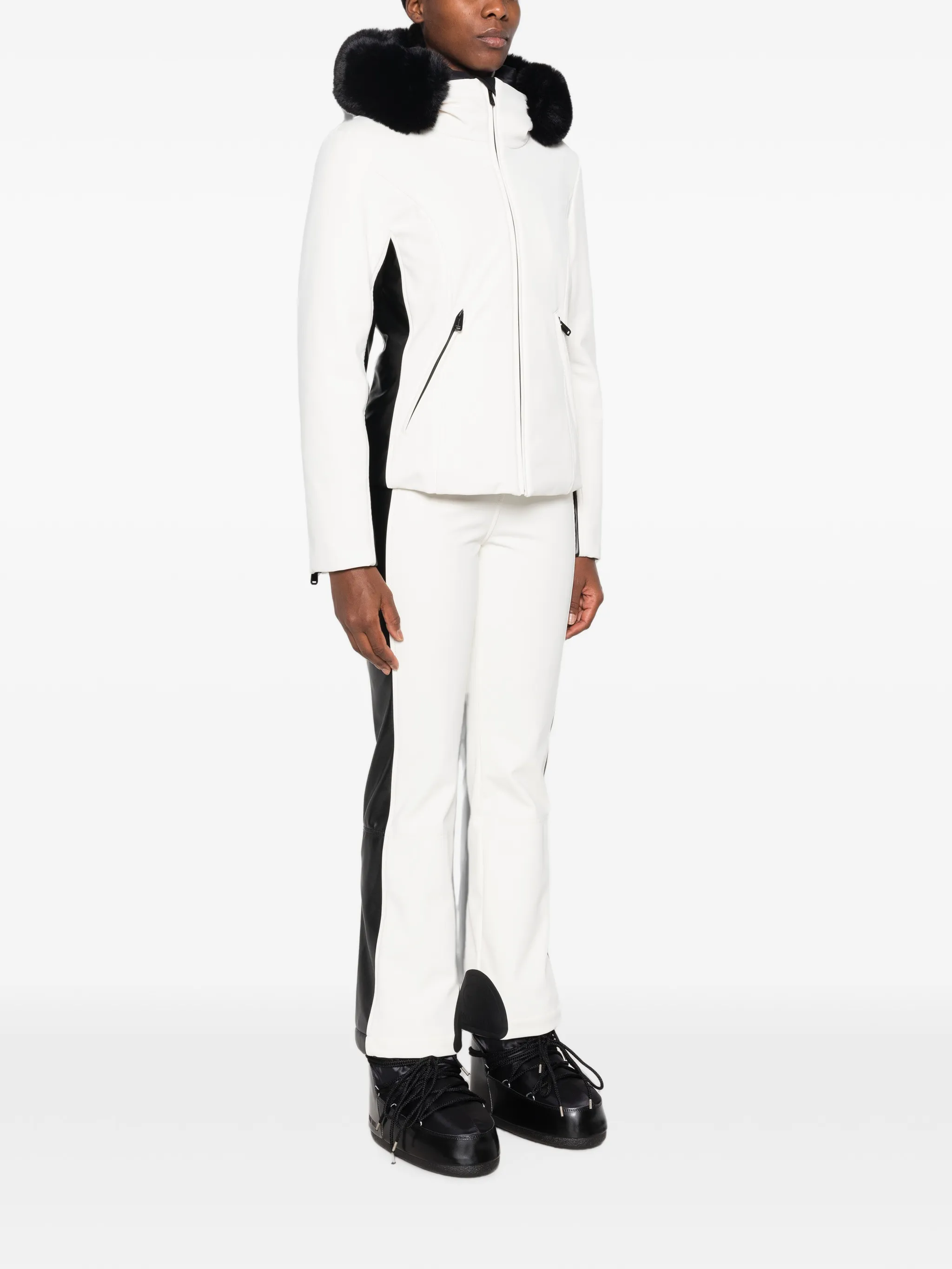 Kibo fur trim ski jacket