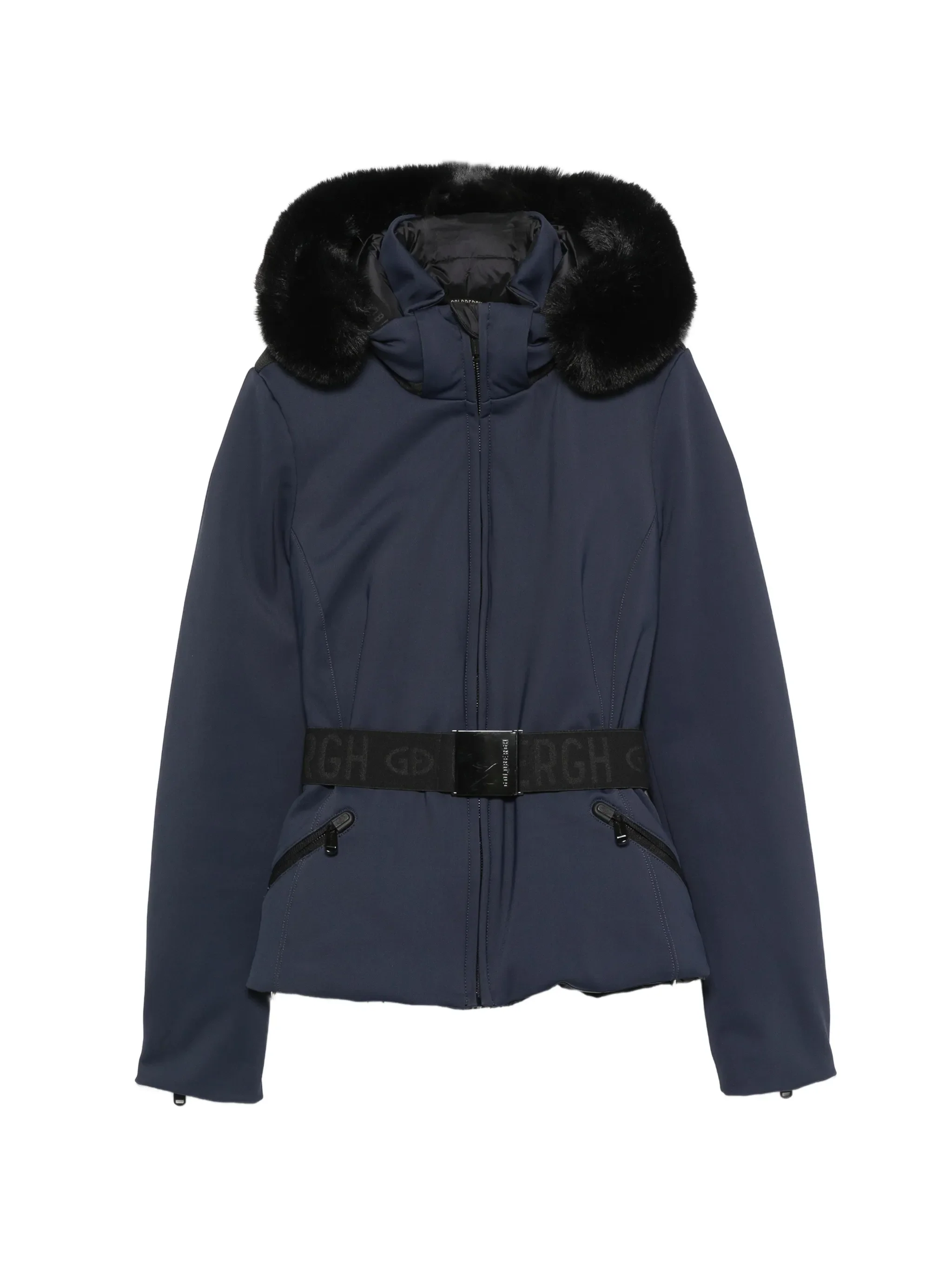 Hida fur-trim ski jacket