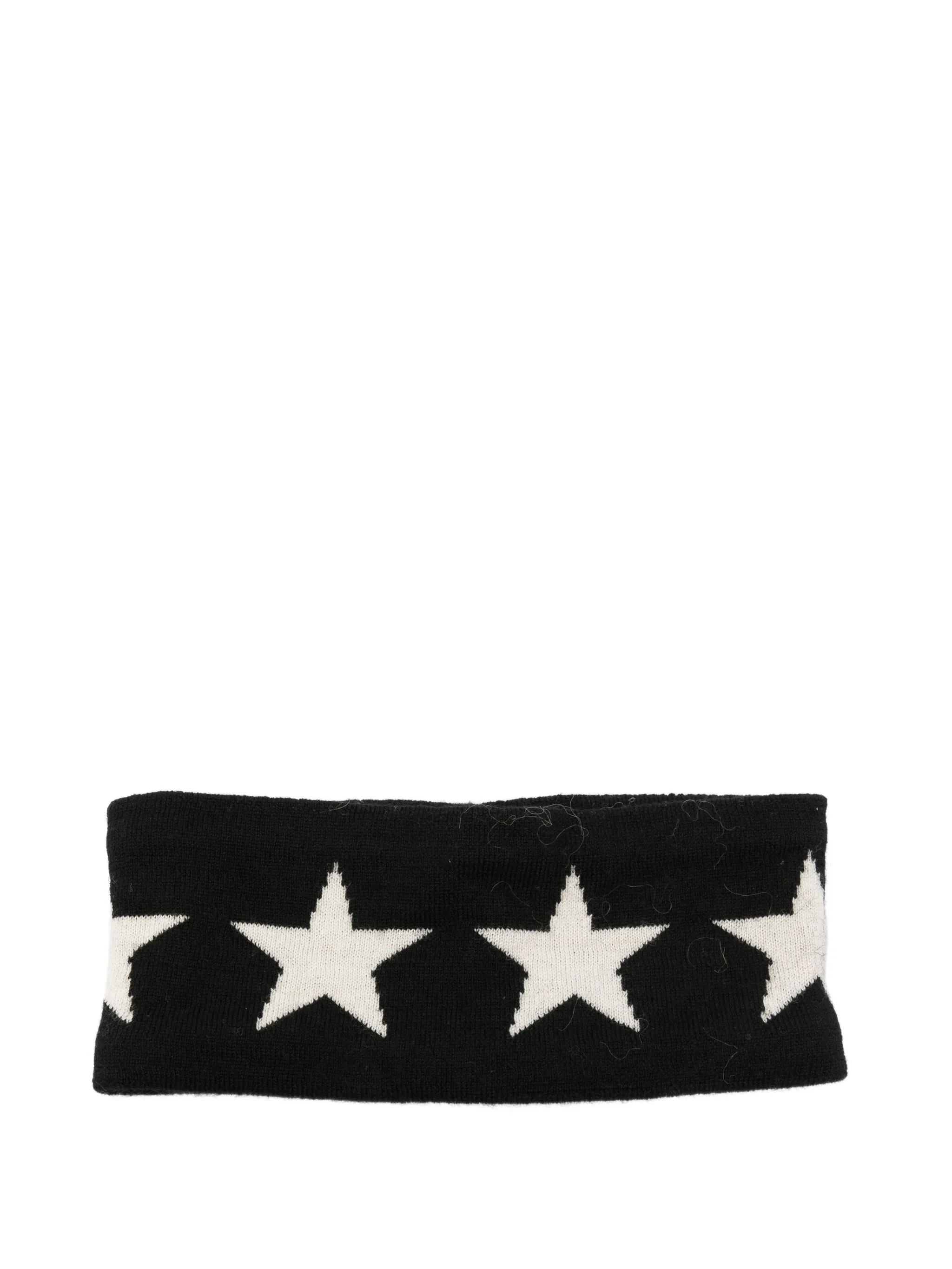 Cosmic star-intarsia headband
