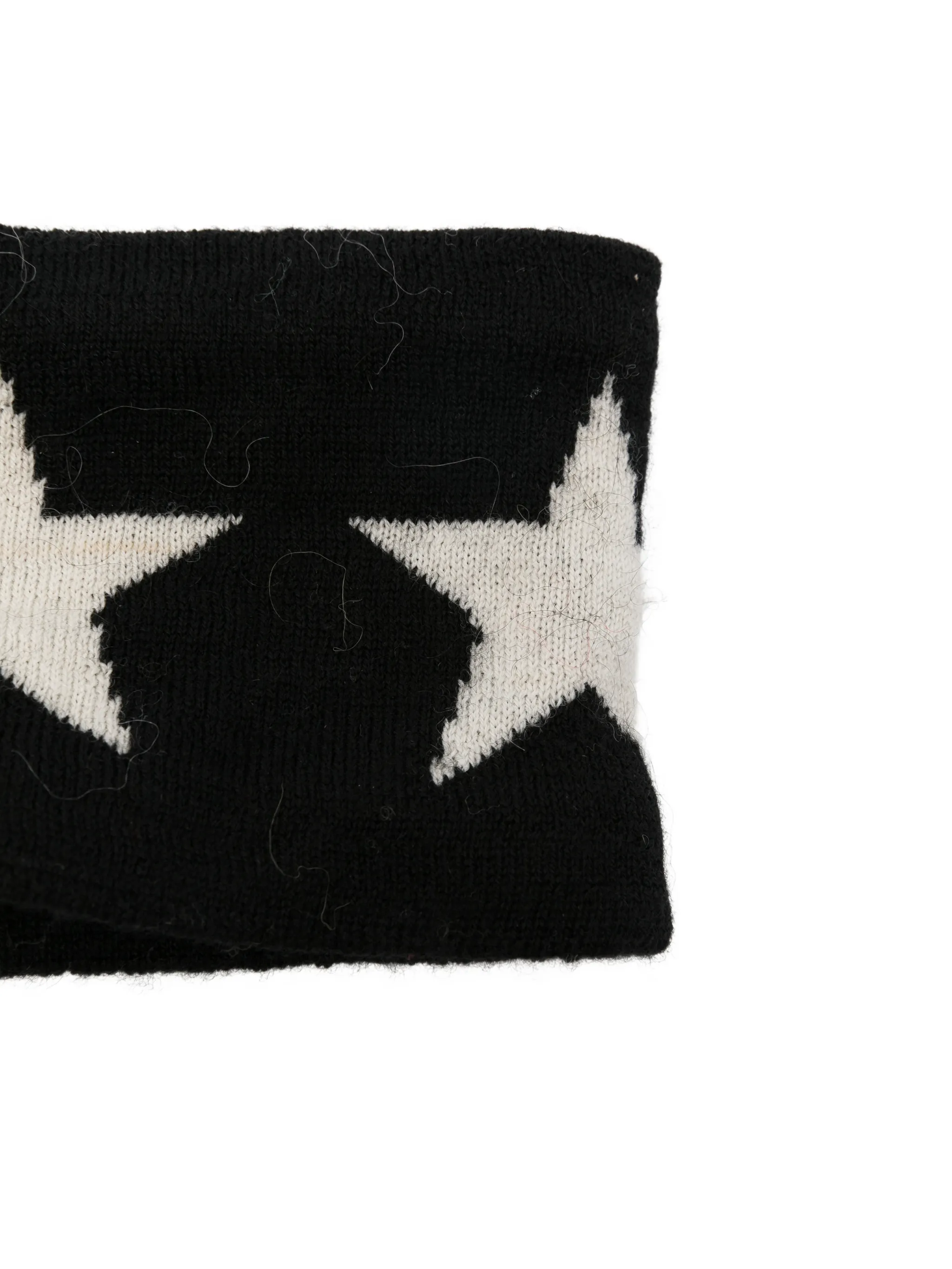 Cosmic star-intarsia headband