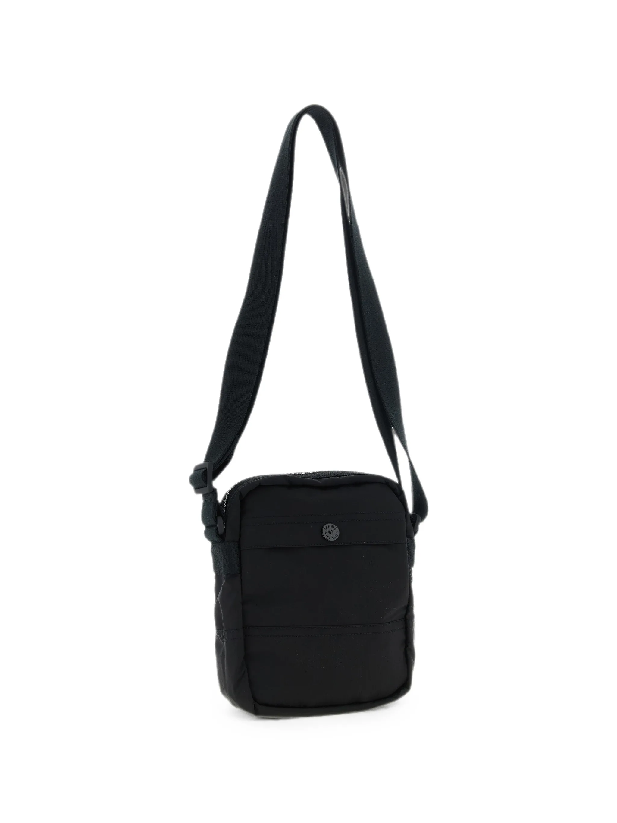 9200015 coated nylon metal in econyl® crossbody bag