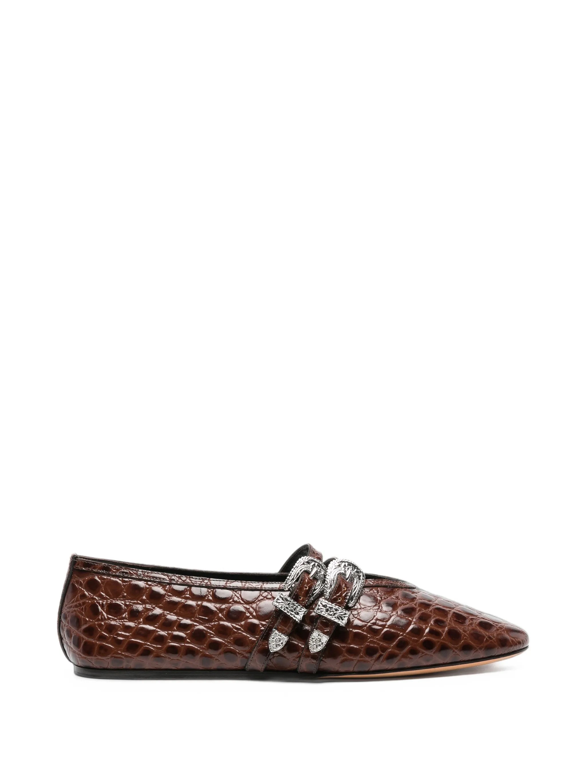 Claudia eather ballet flats