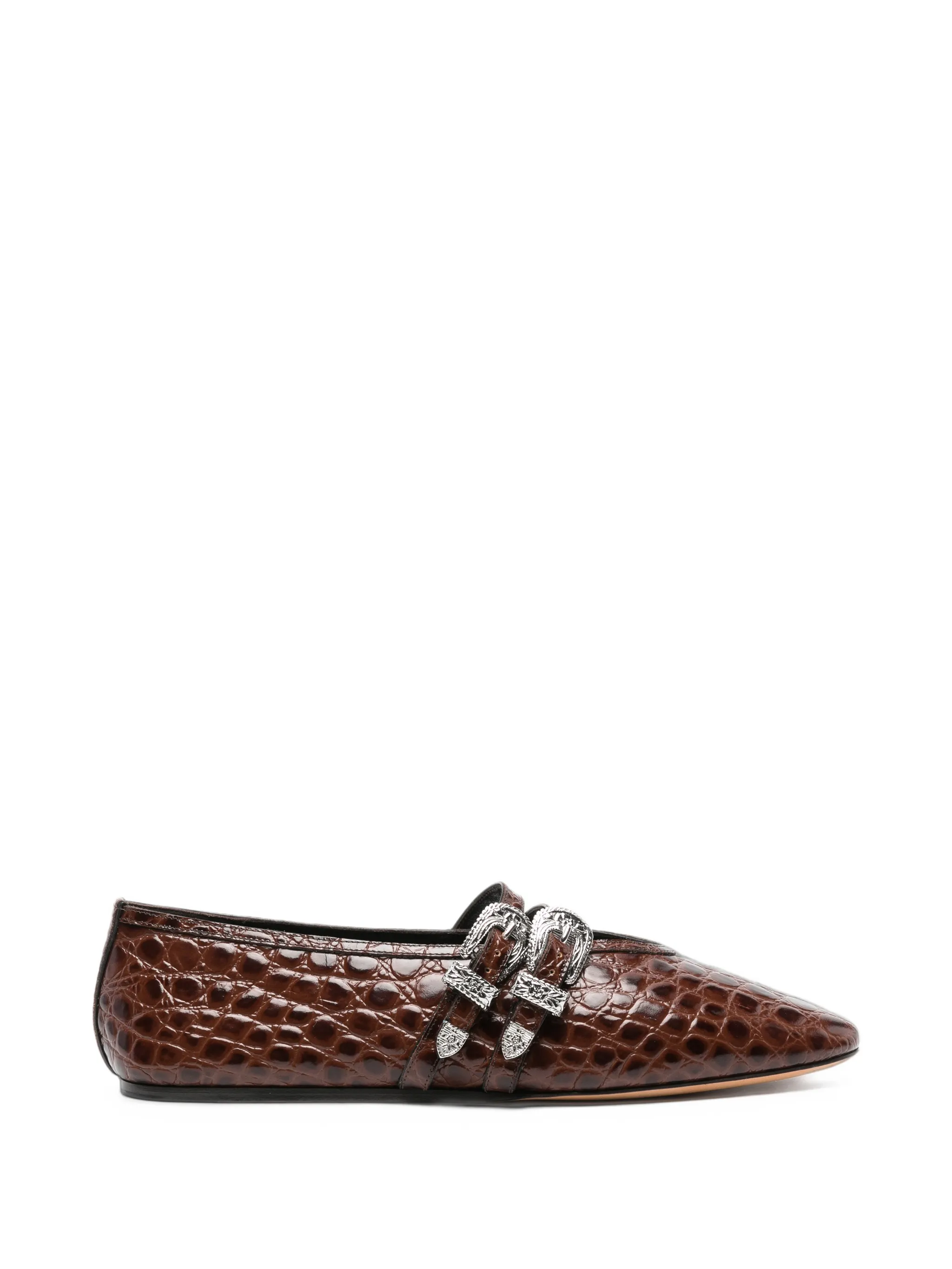 Claudia eather ballet flats
