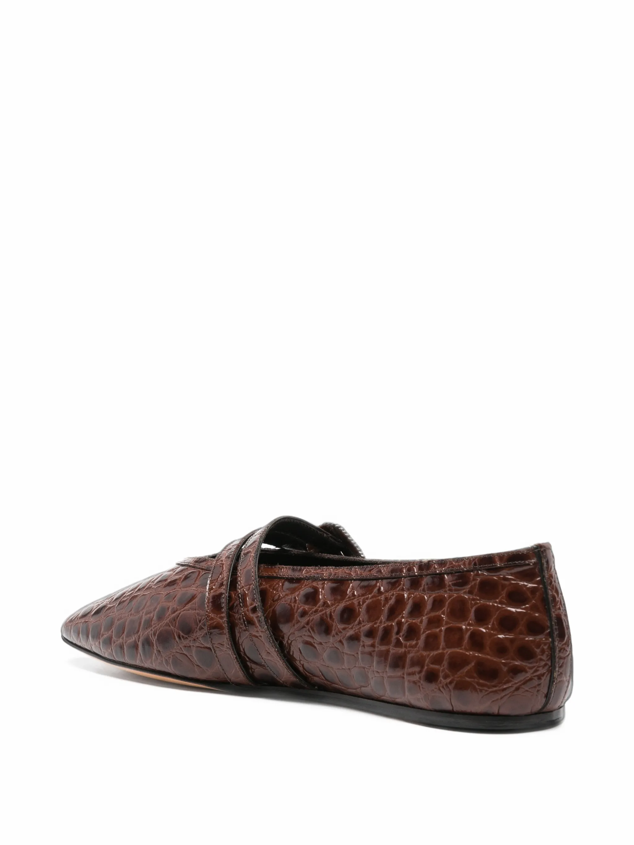Claudia eather ballet flats