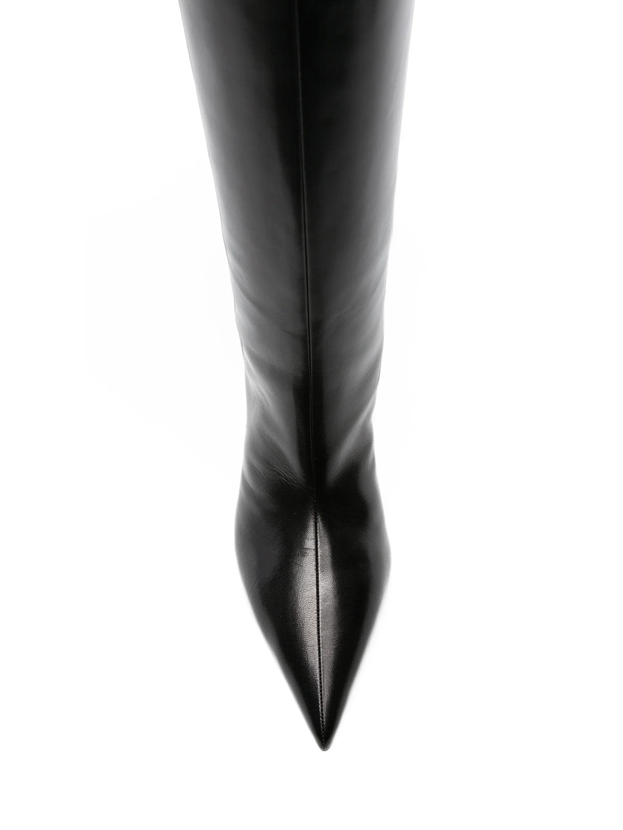 Babouche leather boots