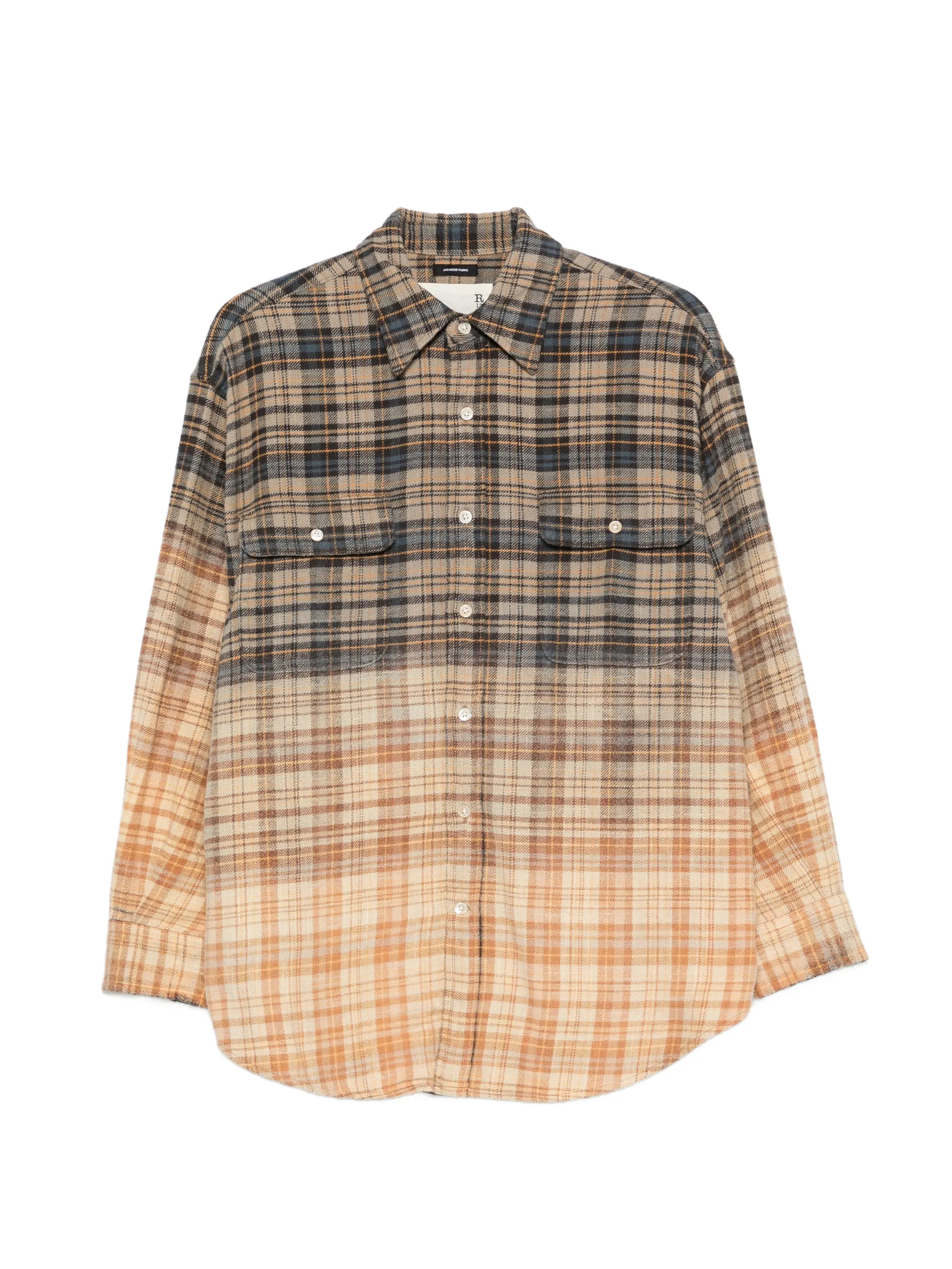 check-pattern shirt