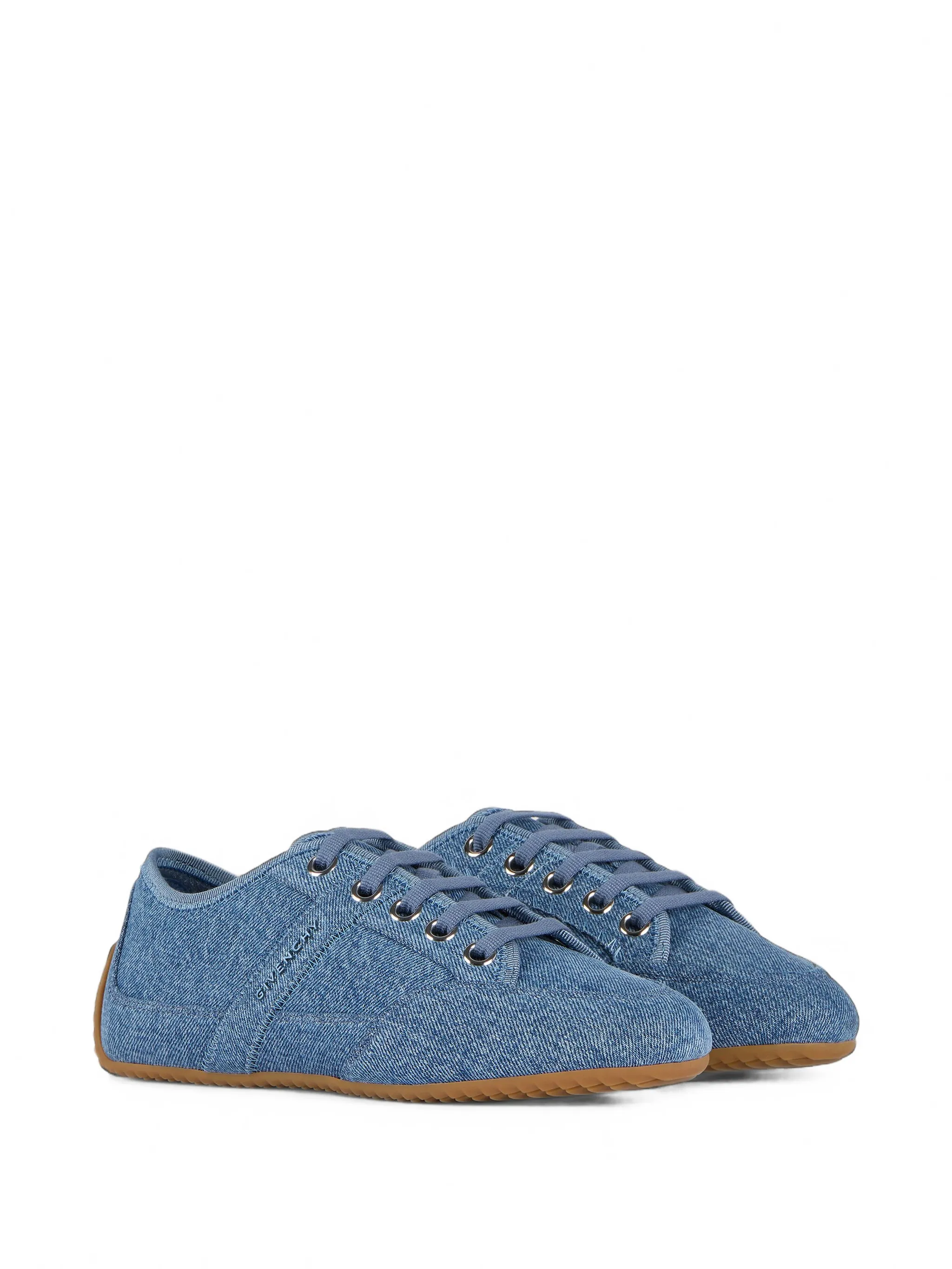 slim sneakers in denim