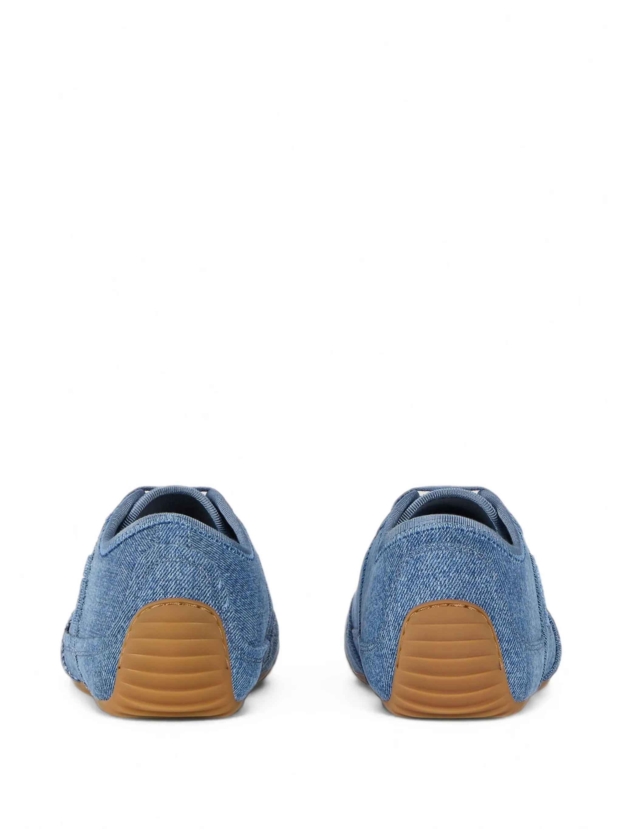 slim sneakers in denim