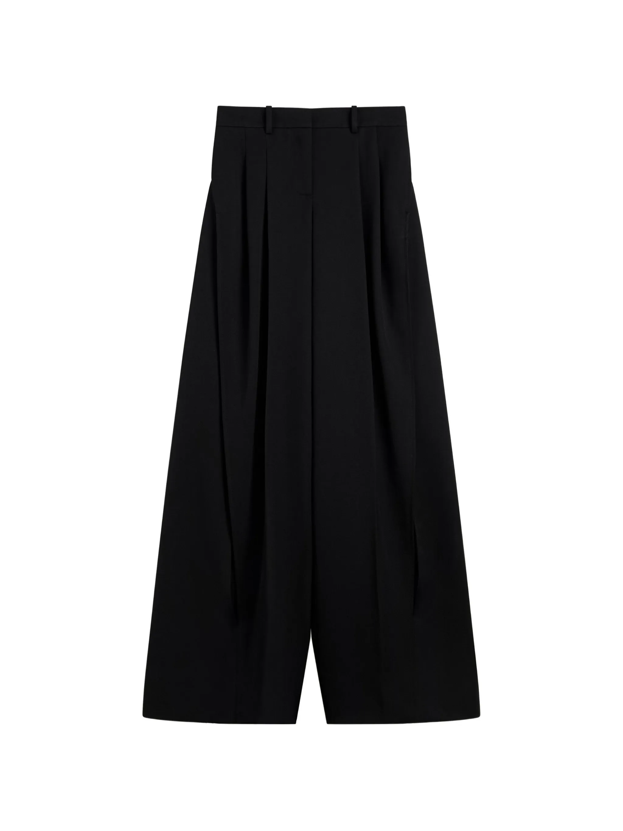 balloon pants in wool