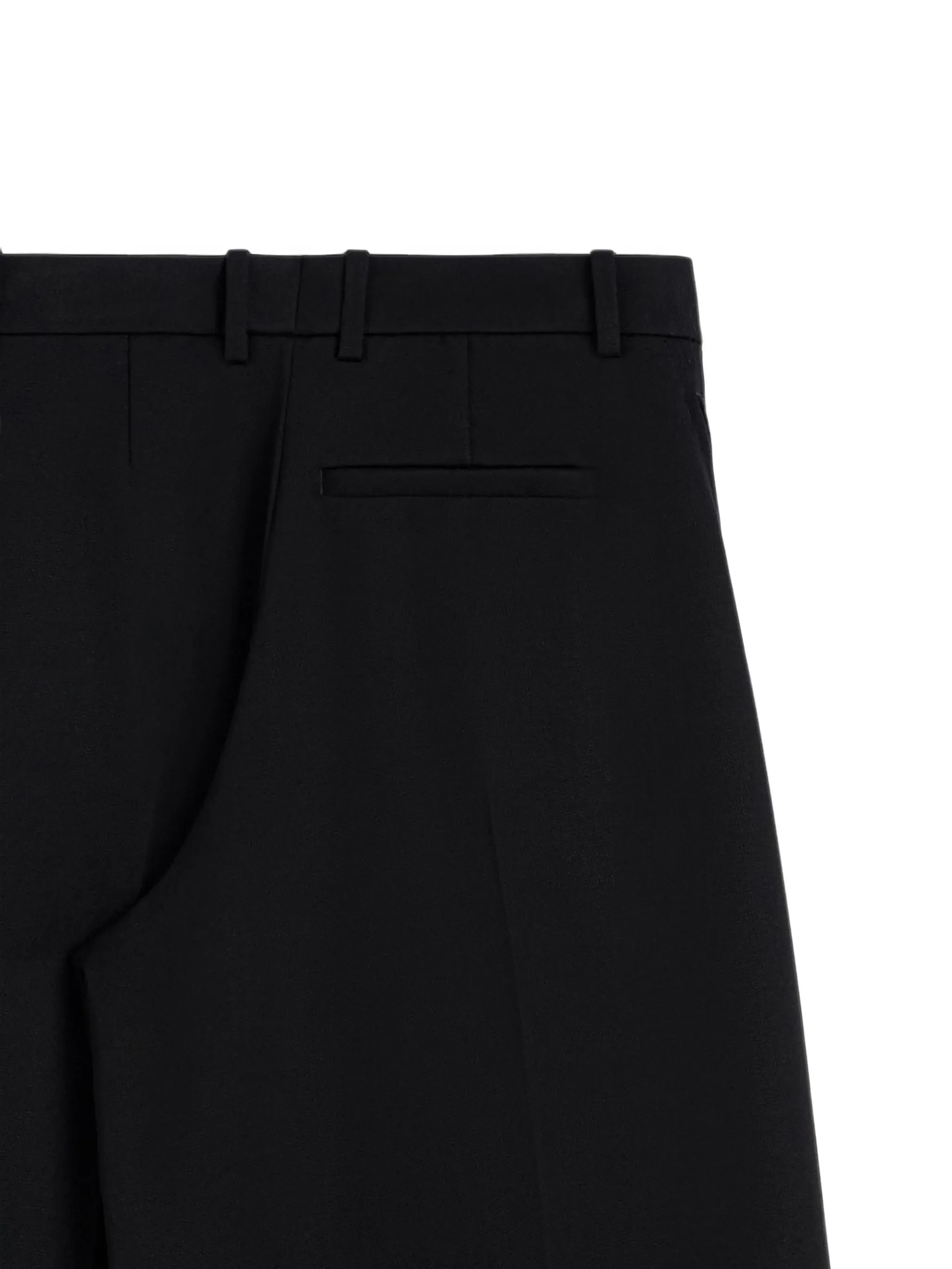 balloon pants in wool