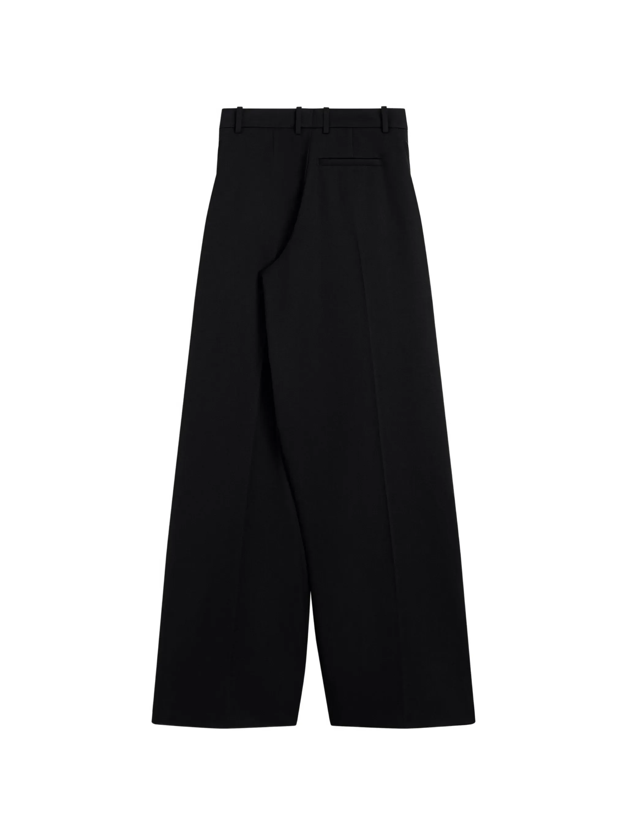 balloon pants in wool
