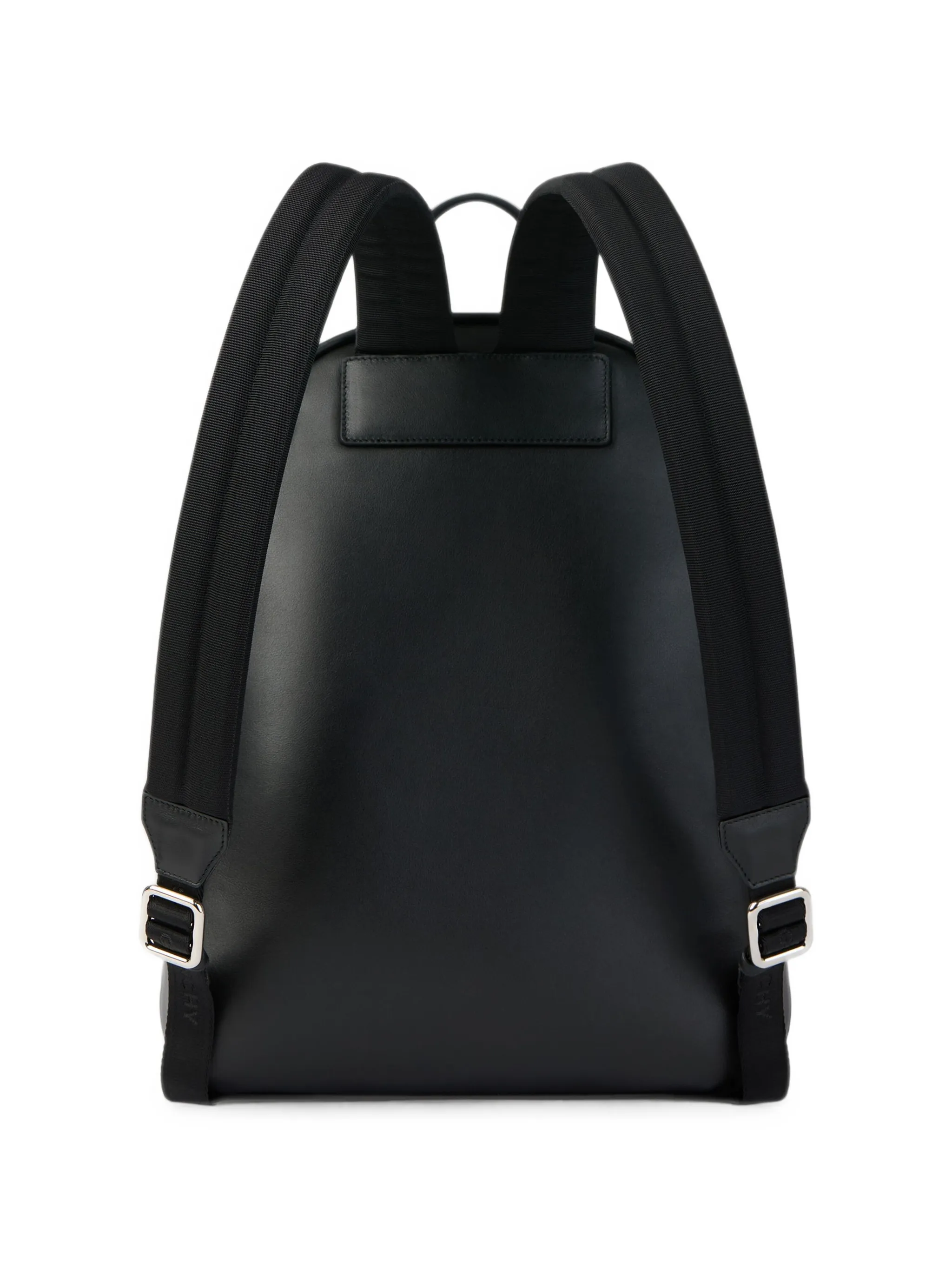 Cargo backpack in leather with studs
