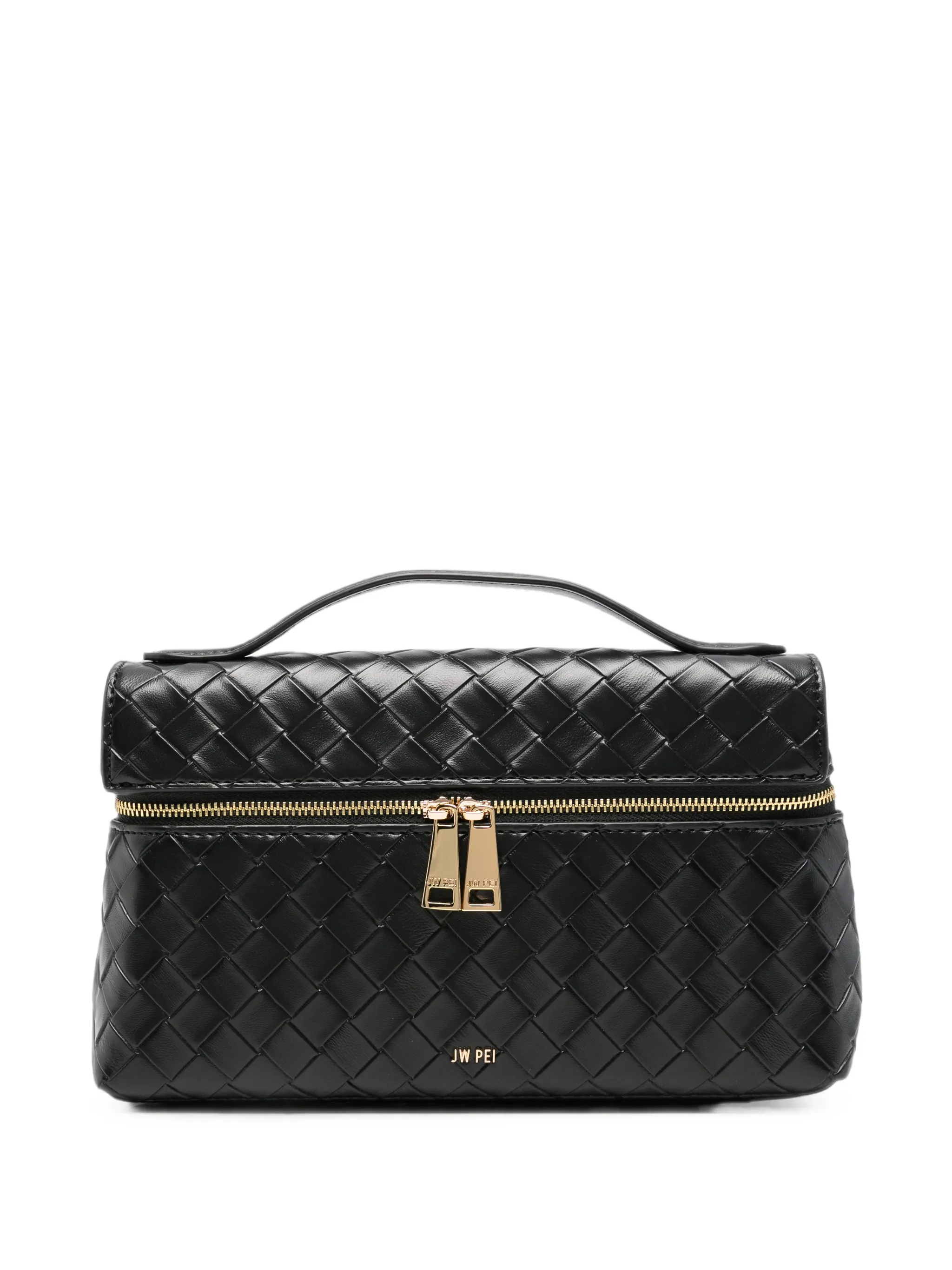 Thea woven clutch bag
