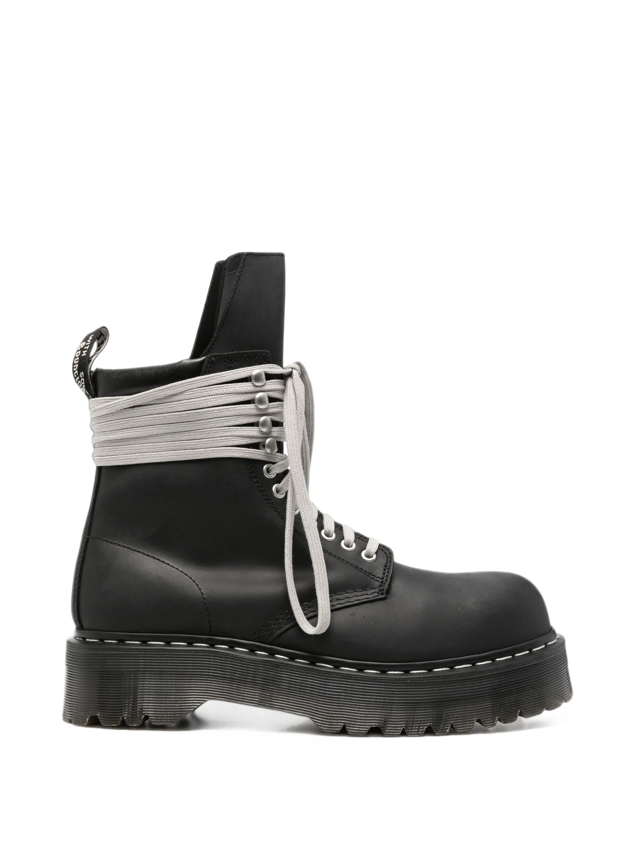 x Dr. Martens Quad steel-toe combat boots