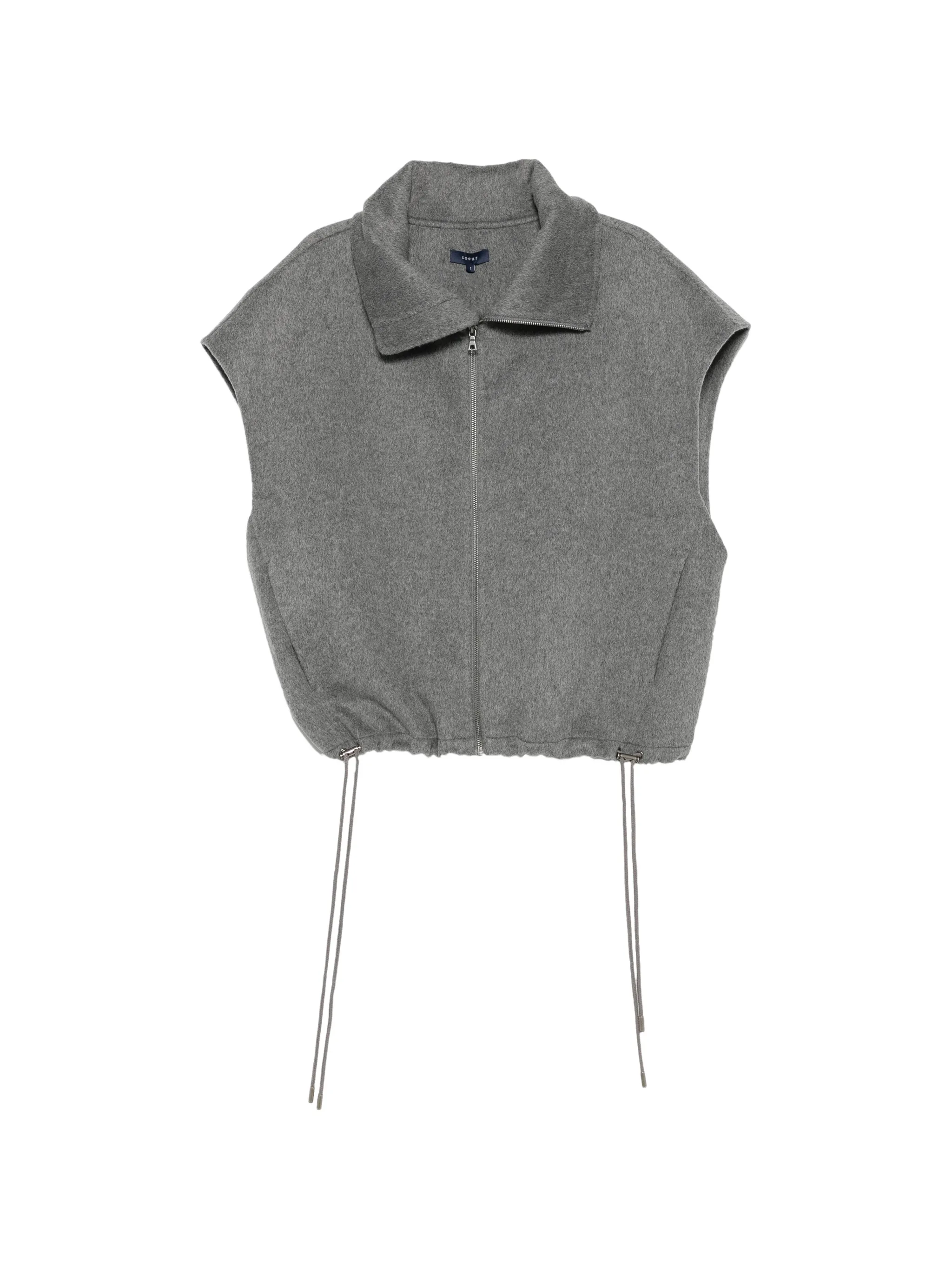 Juno funnel-neck gilet