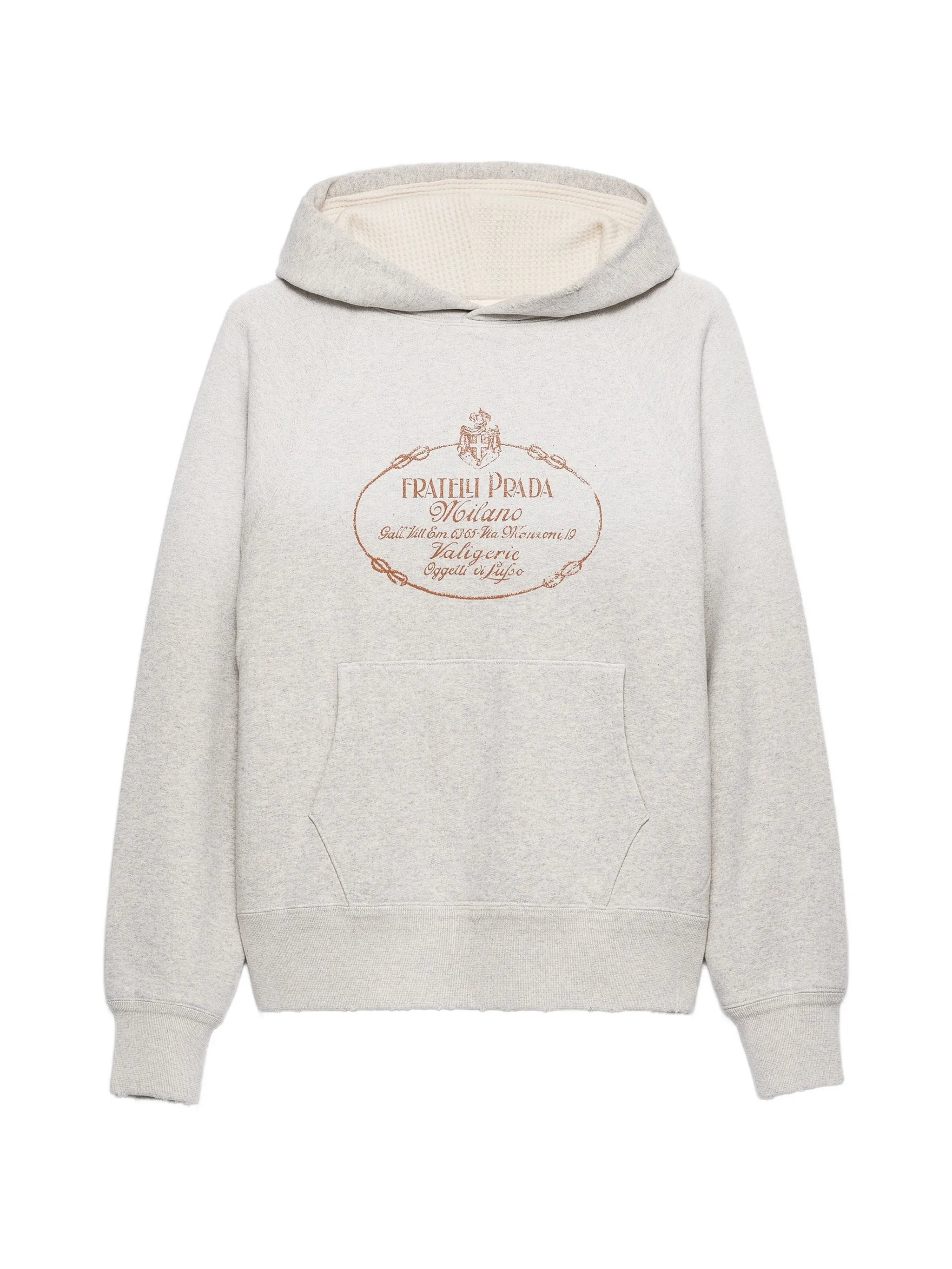 logo-print hoodie