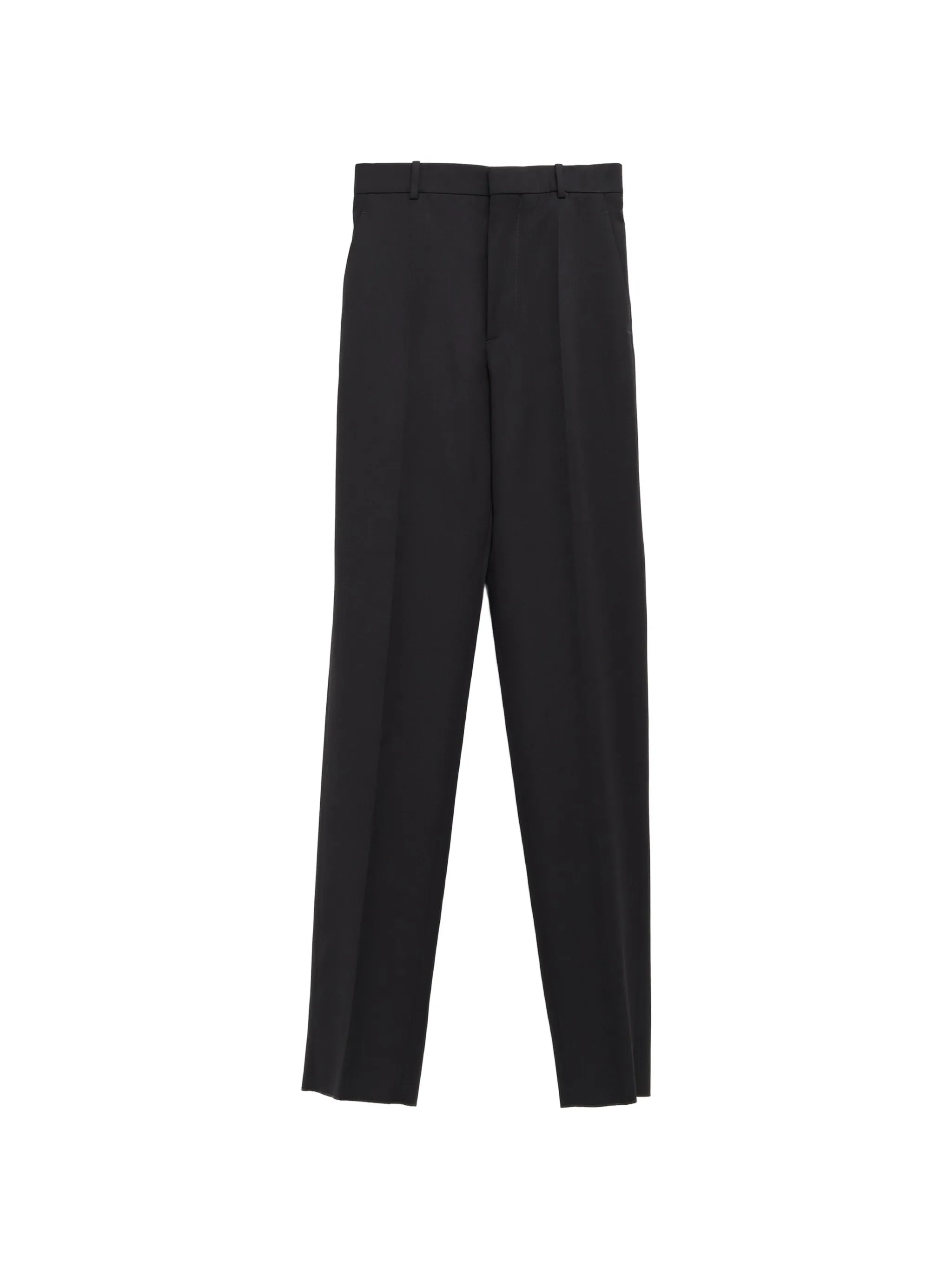 grain-de-poudre wool trousers