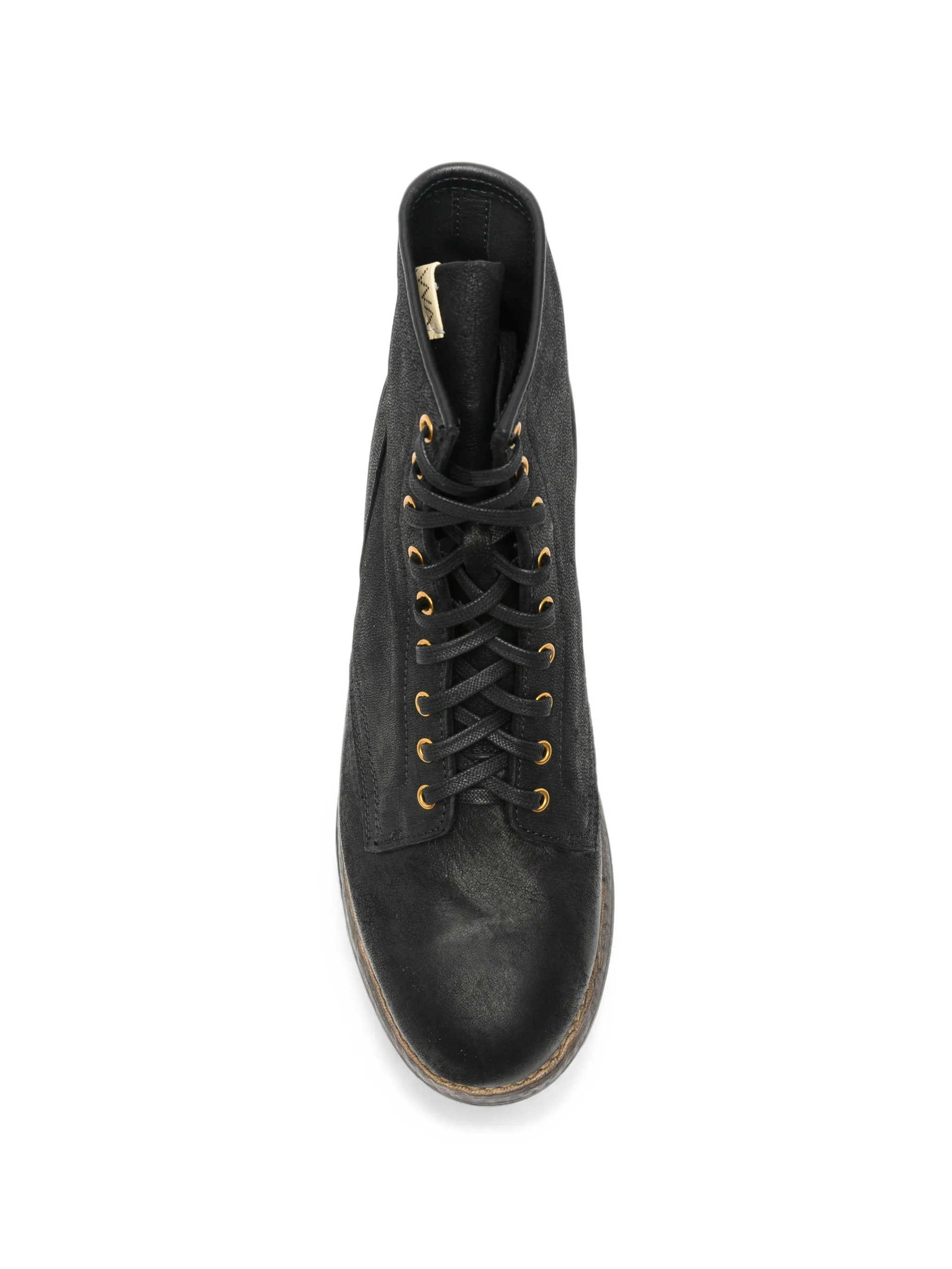 lace-up leather boots