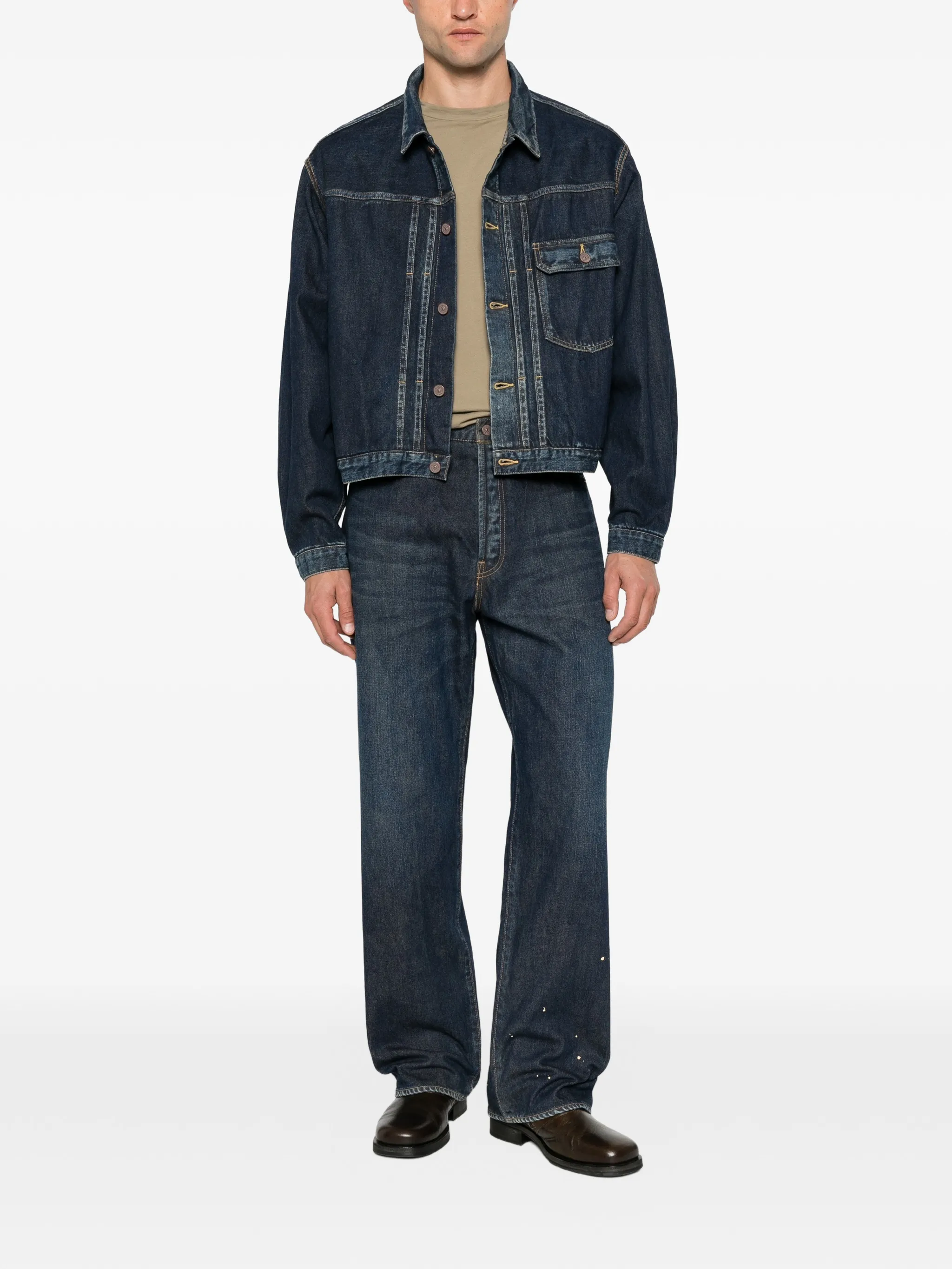 102XX damaged denim jacket