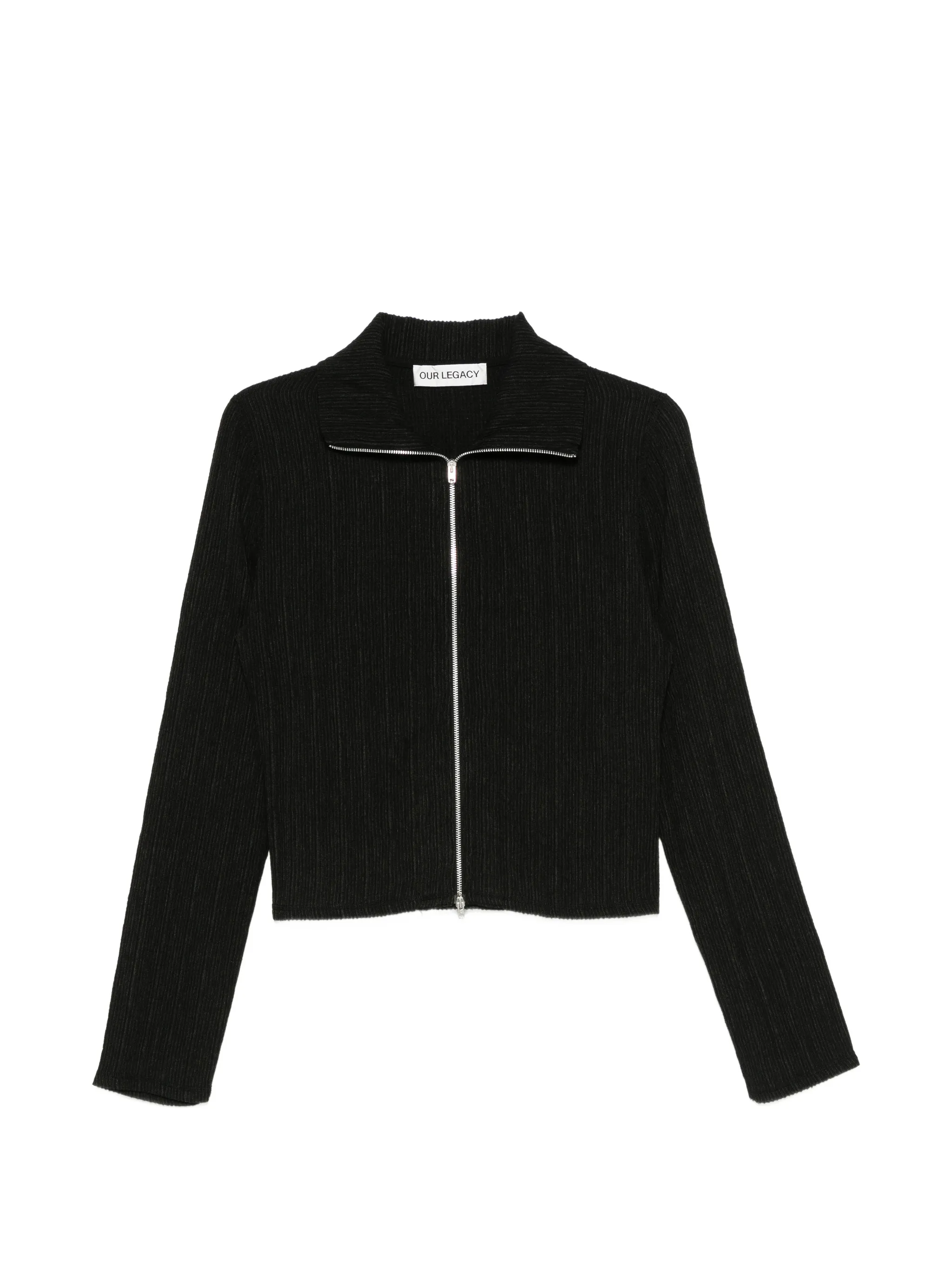 slim zip longsleeve jacket