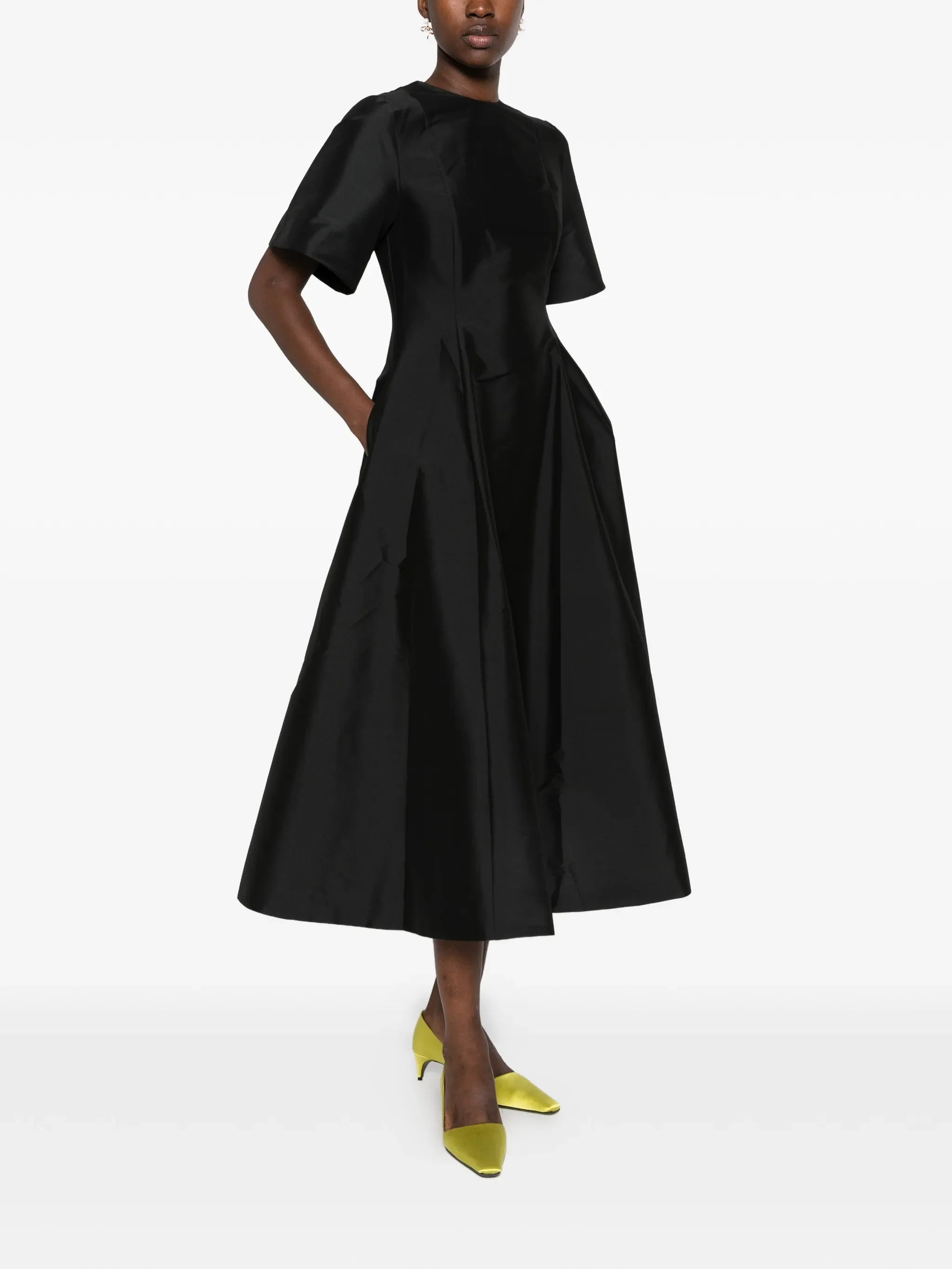 Madeline flared midi dress