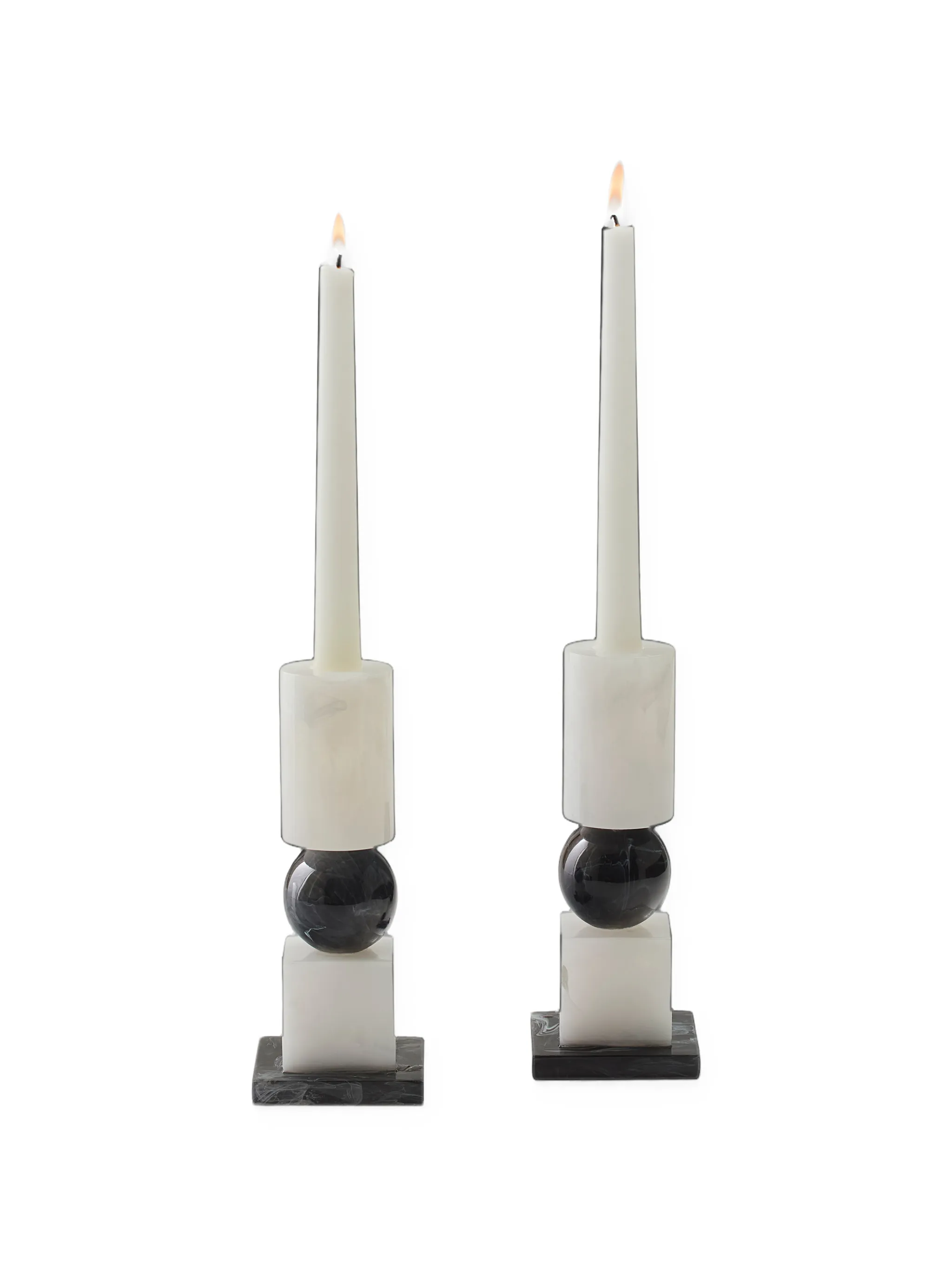 Como candle holder set (set of two)