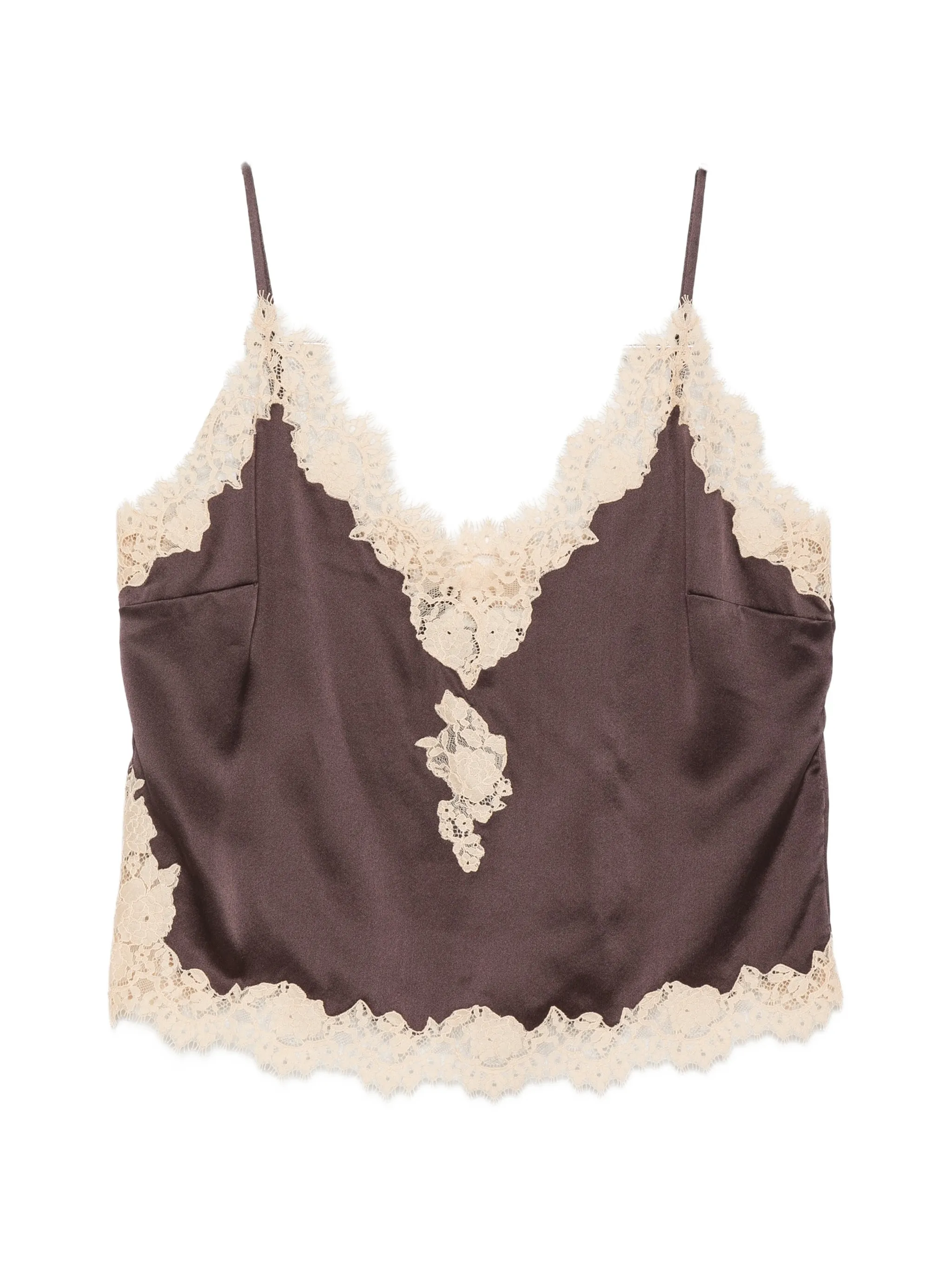 Kira lace-trim top