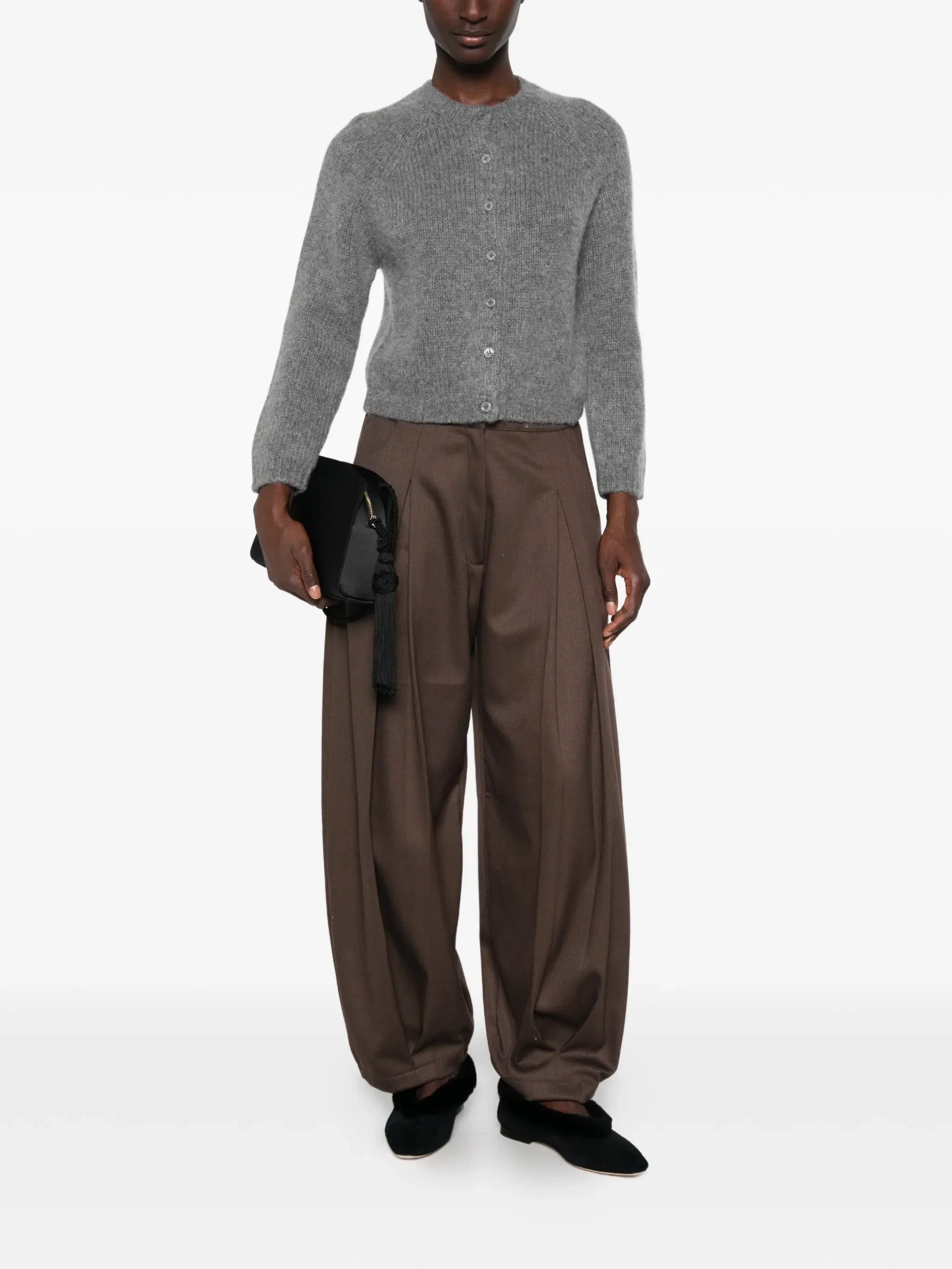 Danae raglan-sleeve cardigan