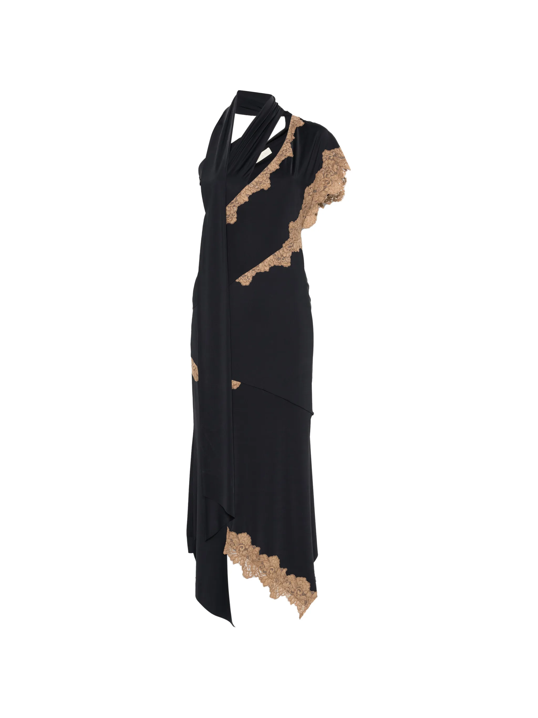 Cosima SS satin maxi dress