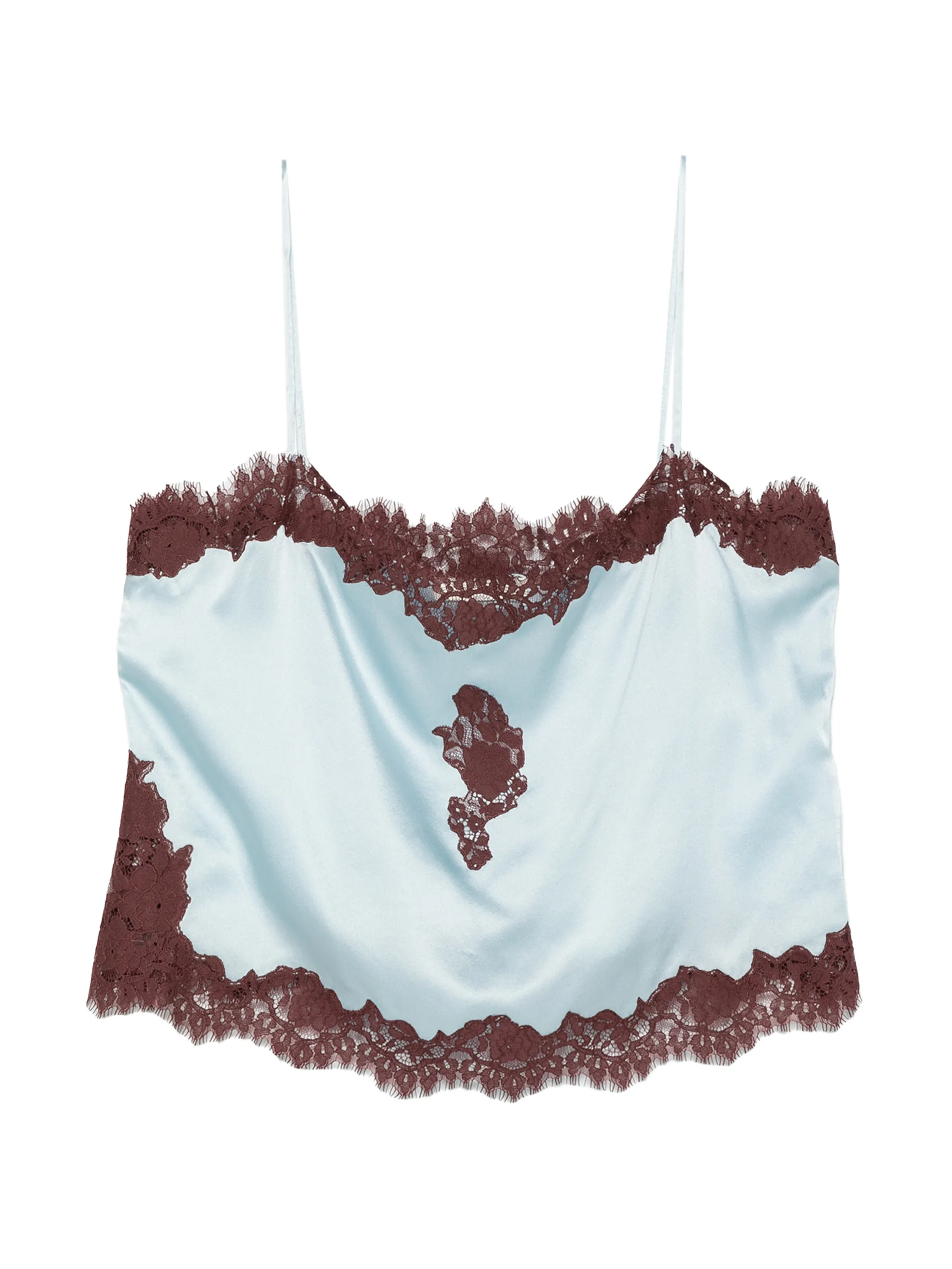 Avelaine lace-trim top