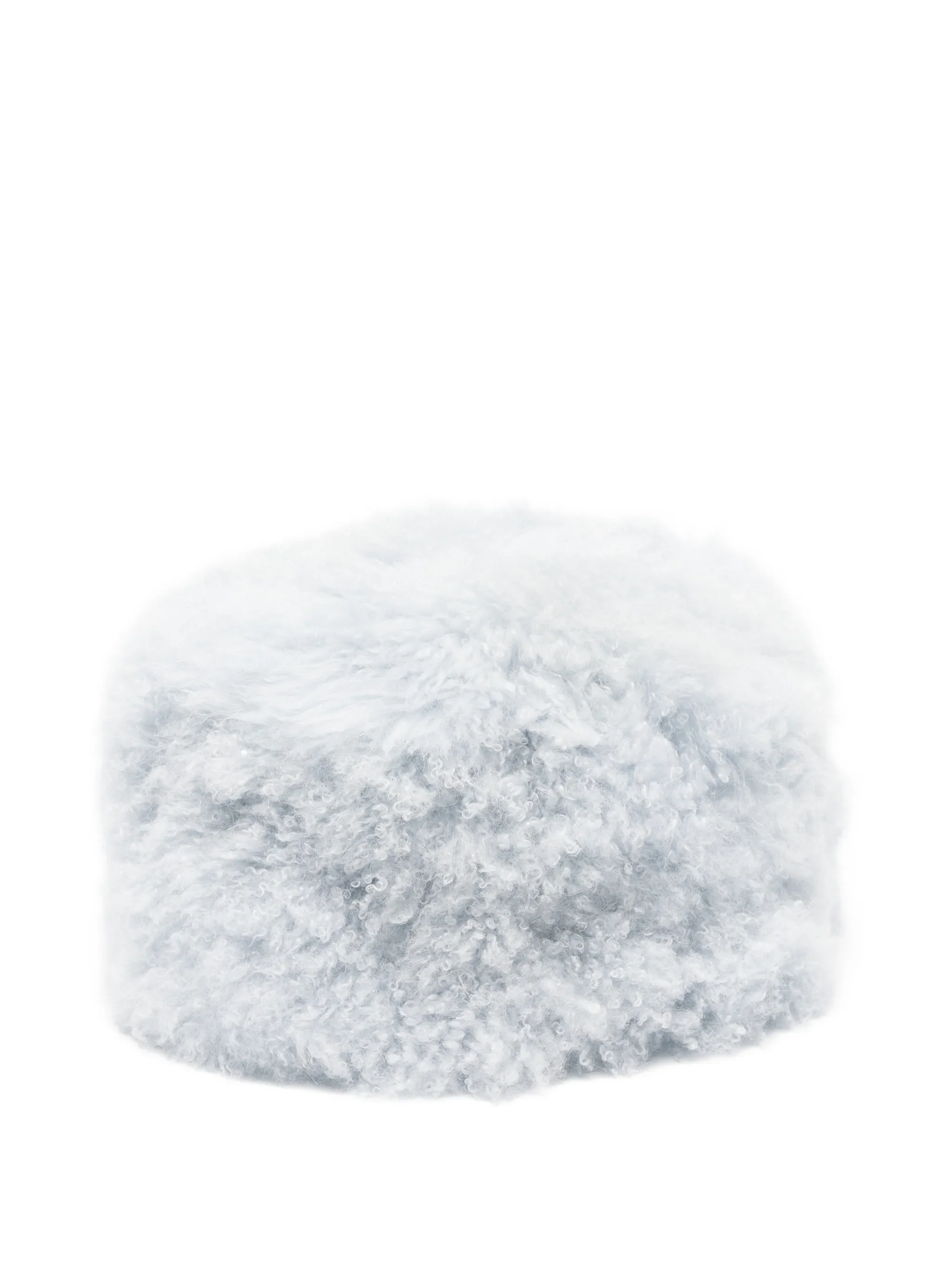 Honey shearling hat