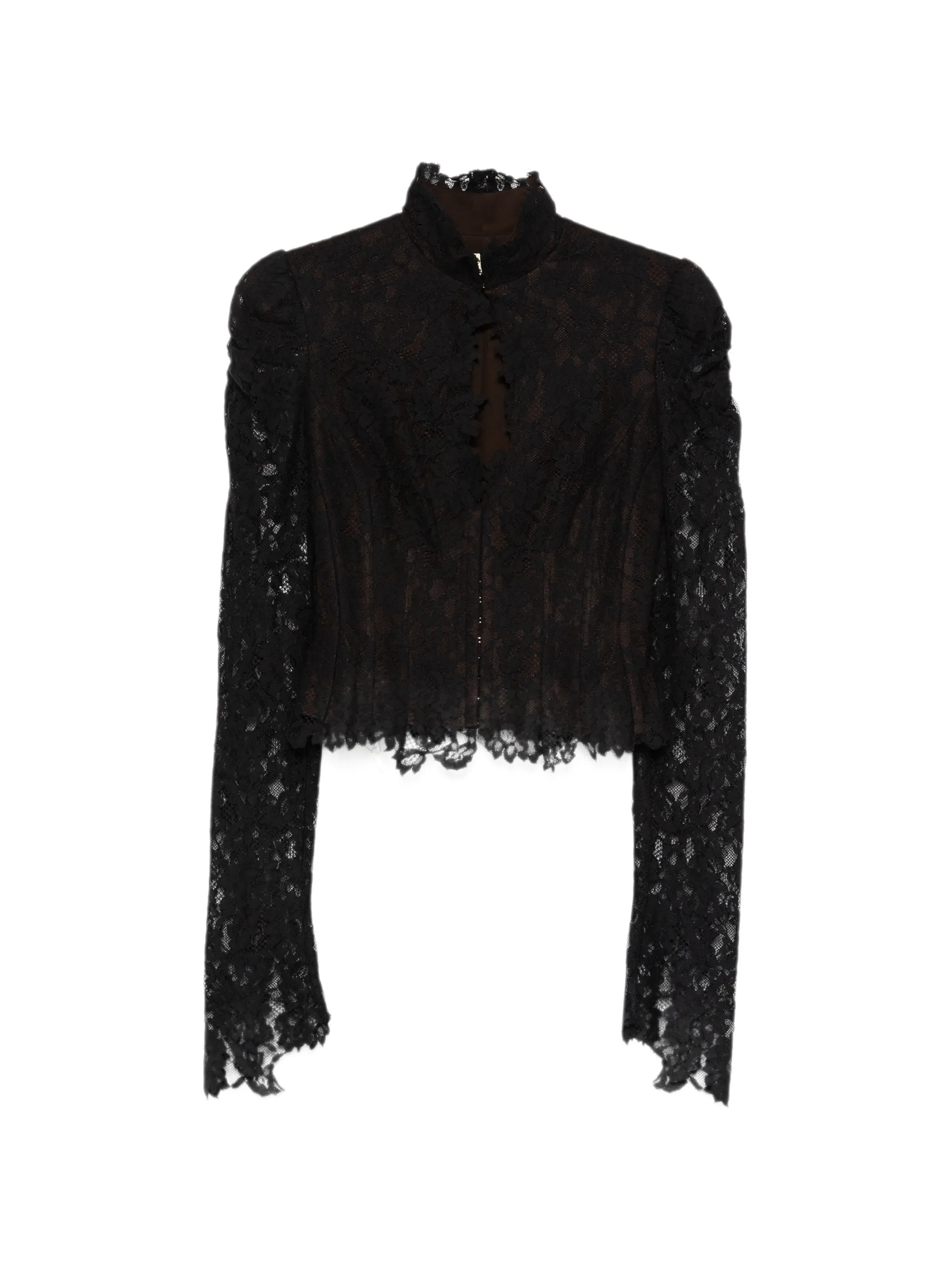 Vitalis top in black lace