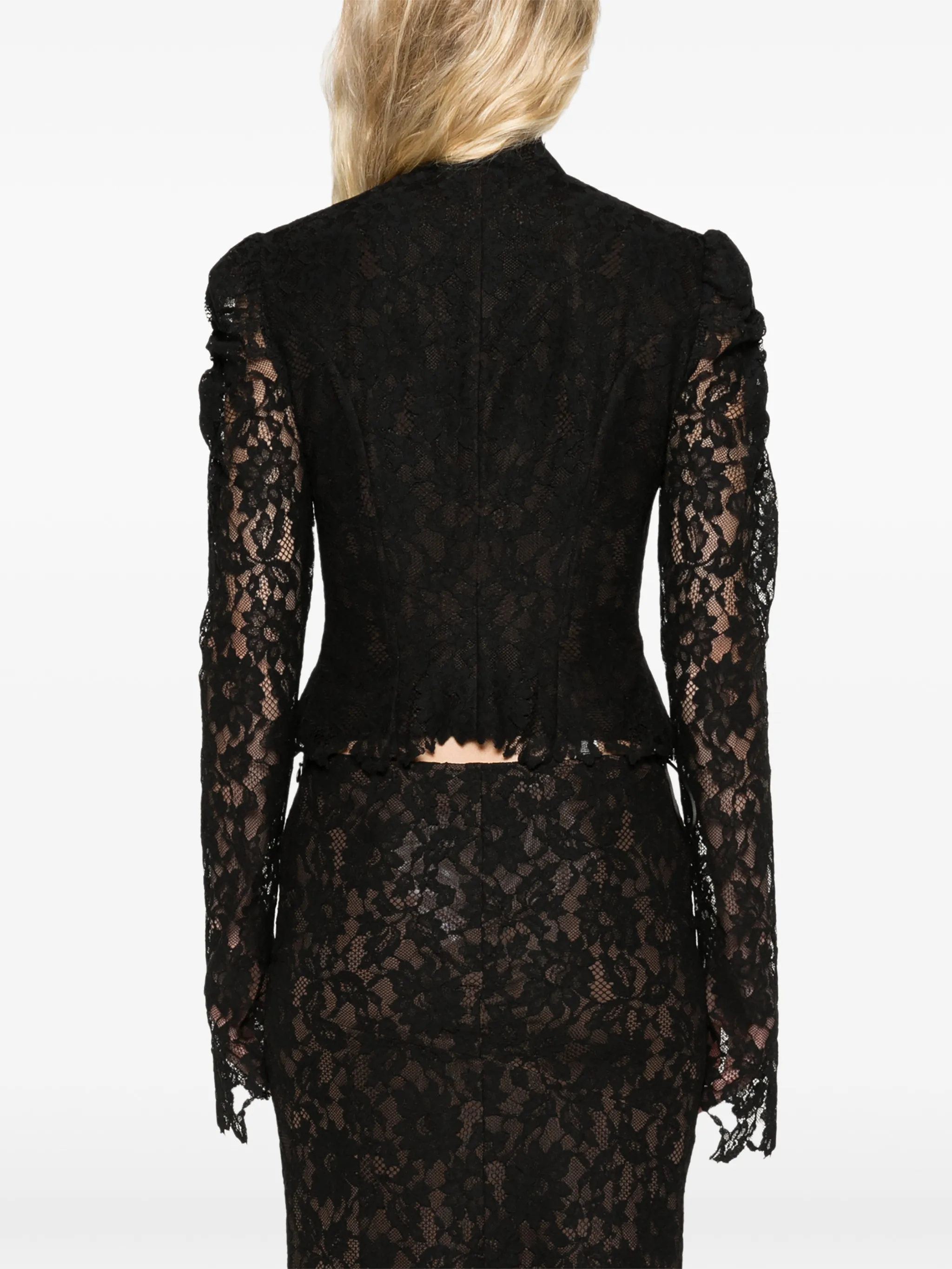 Vitalis top in black lace
