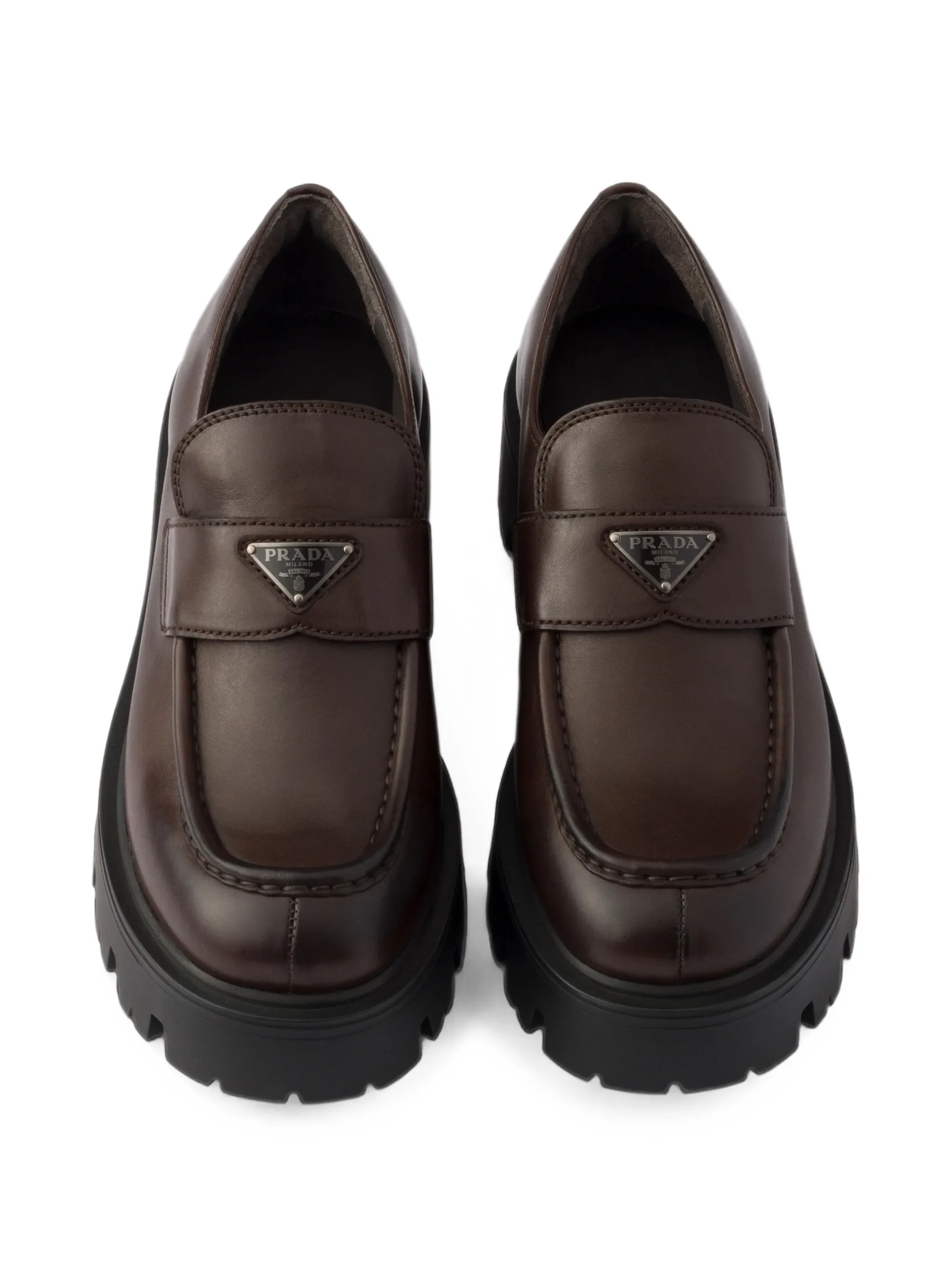leather loafers