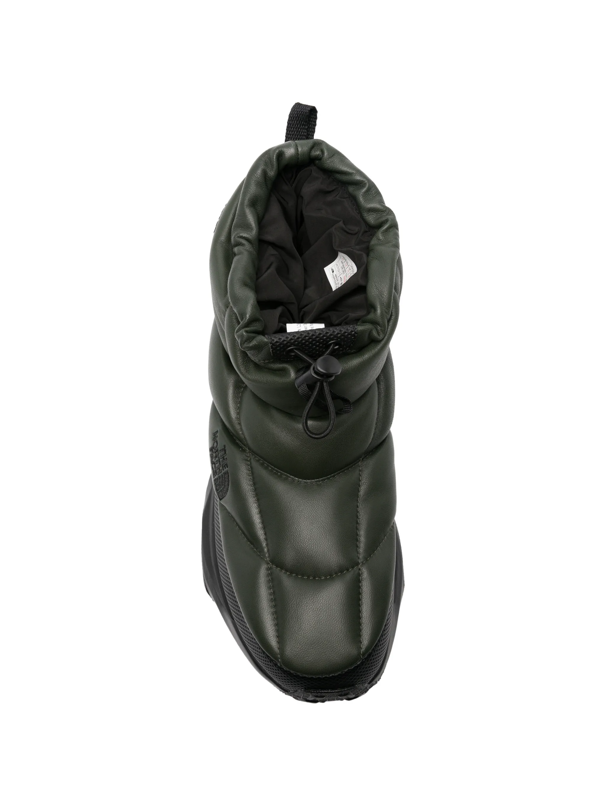 leather pack bootie hybrid