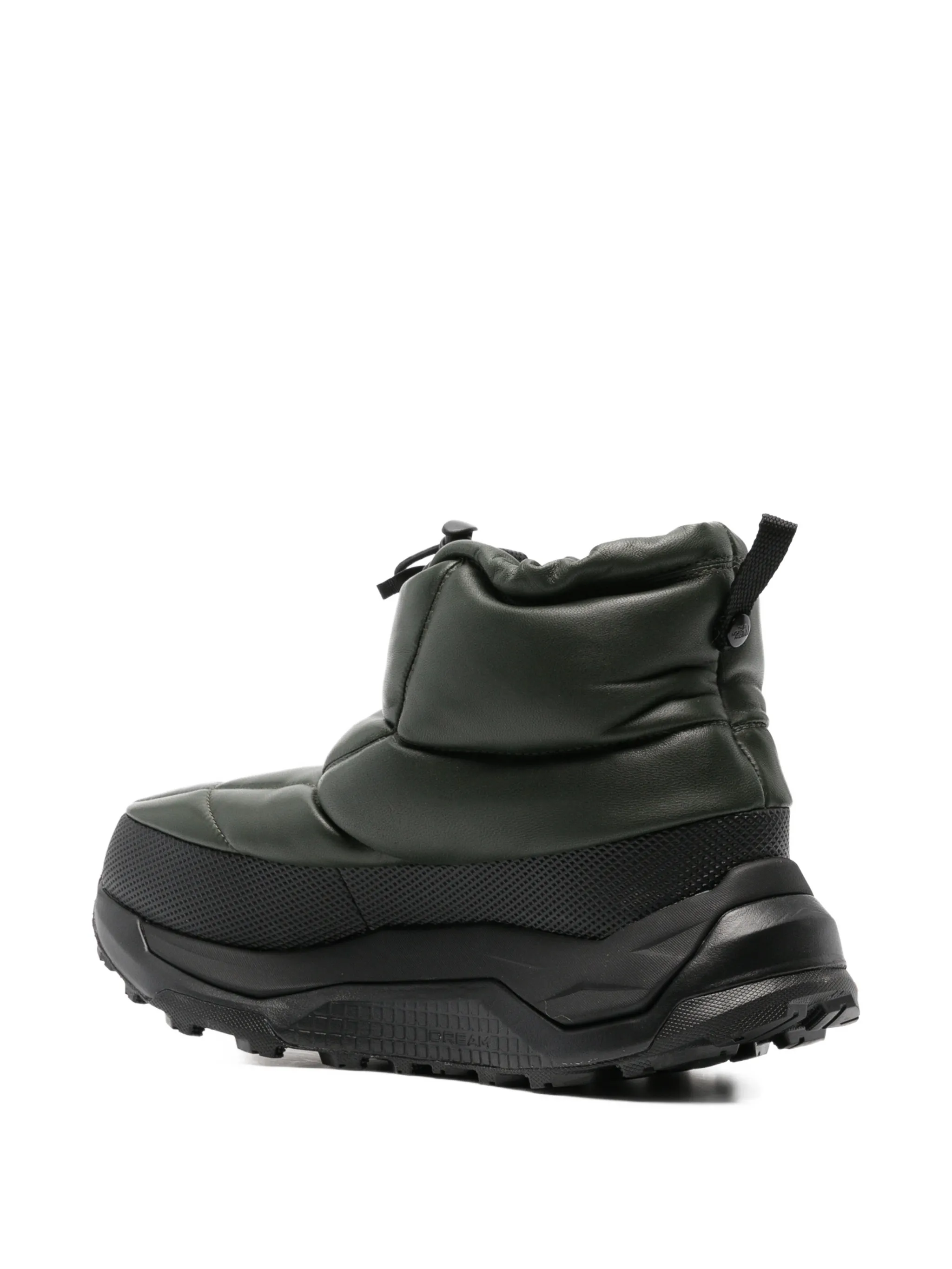 leather pack bootie hybrid